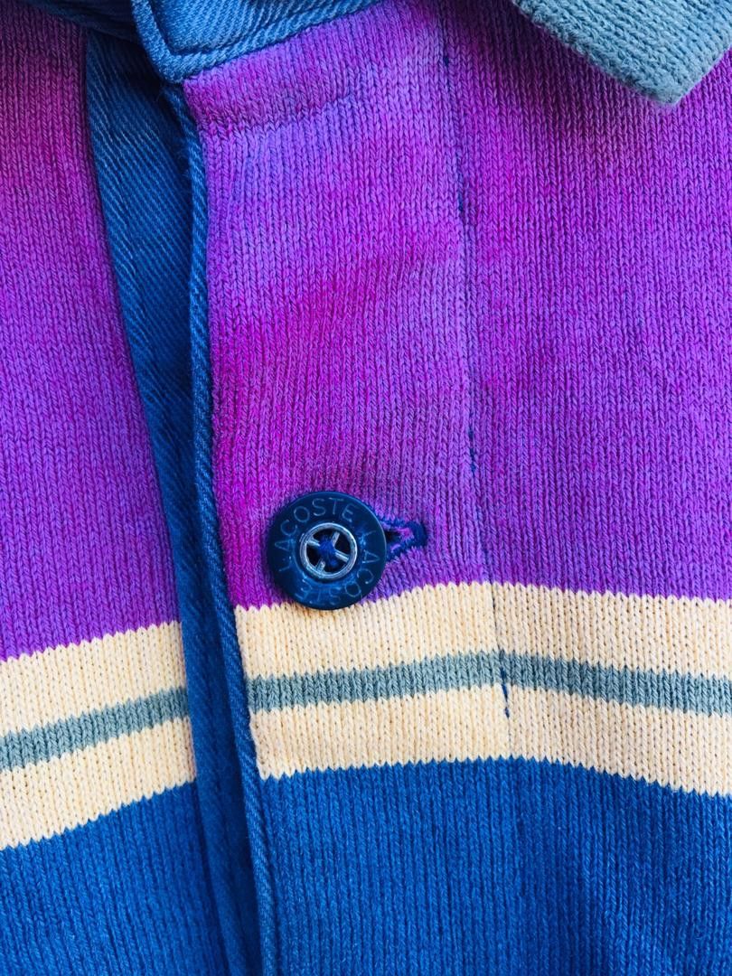 Japanese Brand × Lacoste × Vintage Vintage Lacoste Travis Scott Fashion Style Long Sleeve Size US M / EU 48-50 / 2 - 7 Thumbnail