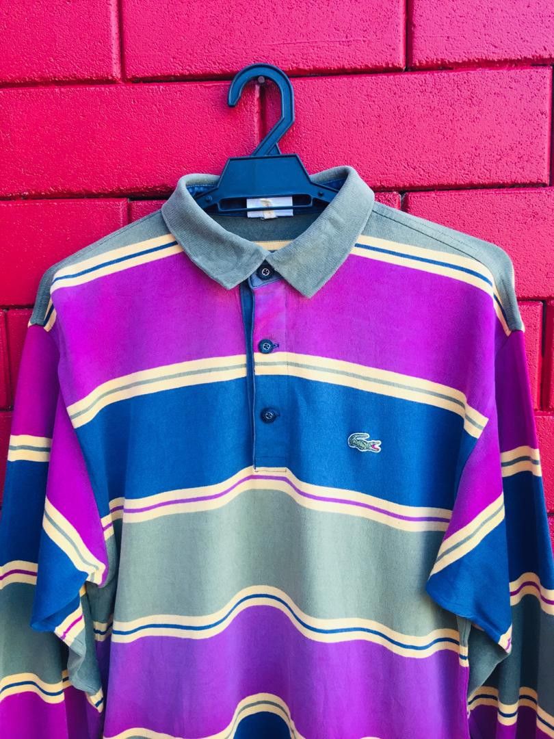 Japanese Brand × Lacoste × Vintage Vintage Lacoste Travis Scott Fashion Style Long Sleeve Size US M / EU 48-50 / 2 - 5 Thumbnail