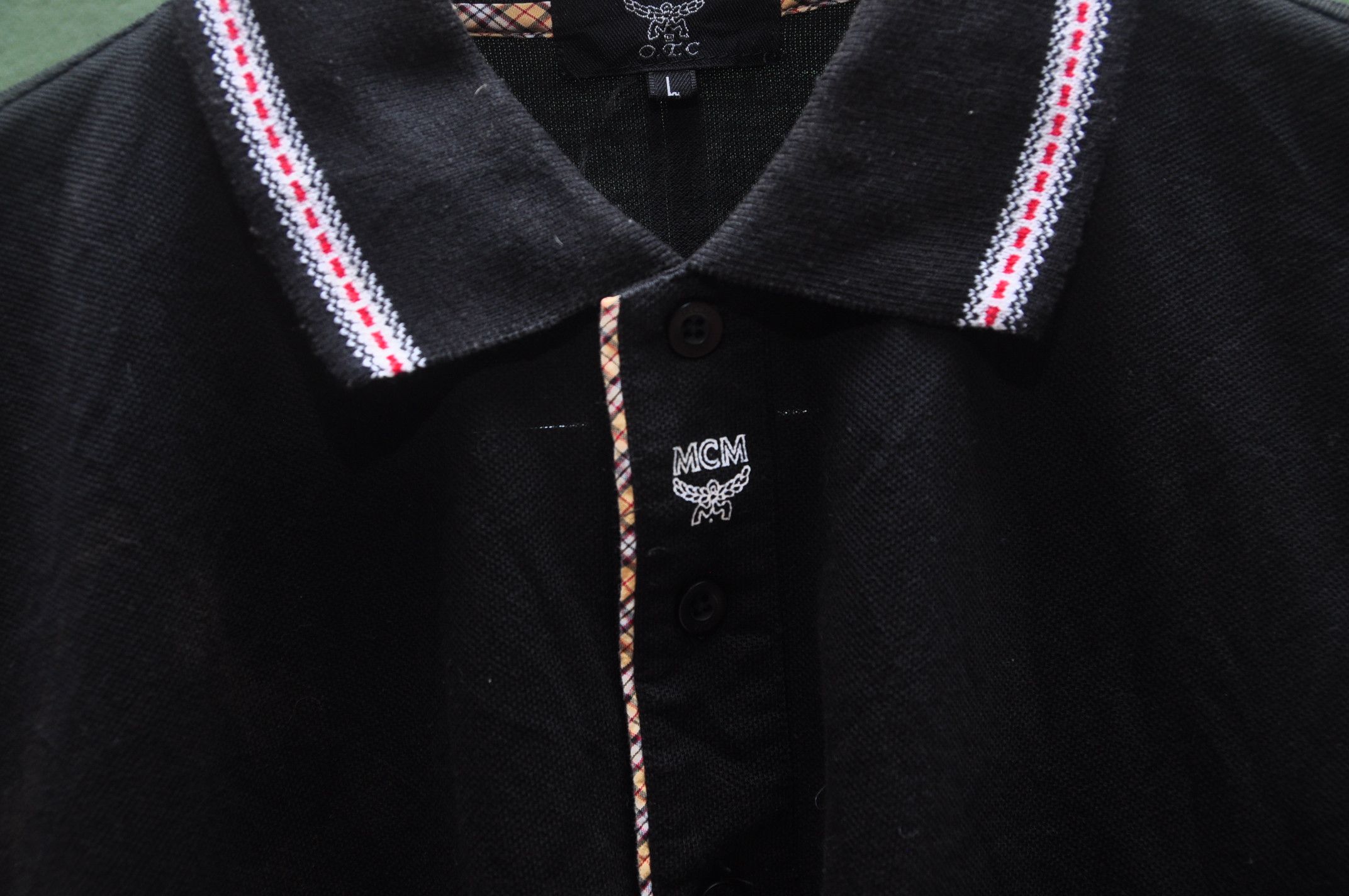 Designer × Japanese Brand × Vintage Vintage MCM Black Shirt Travis Scott Fashion Style Size US L / EU 52-54 / 3 - 5 Thumbnail