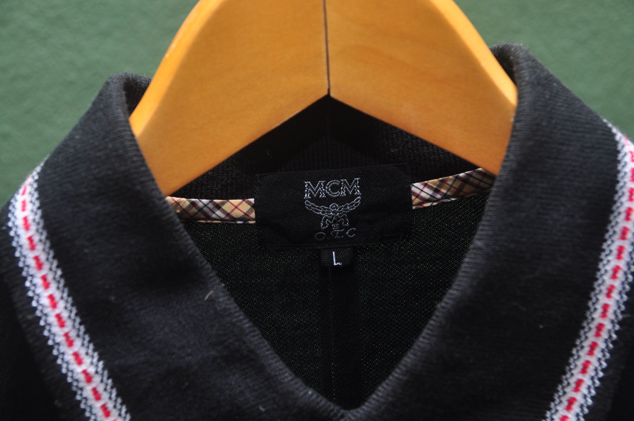 Designer × Japanese Brand × Vintage Vintage MCM Black Shirt Travis Scott Fashion Style Size US L / EU 52-54 / 3 - 7 Thumbnail
