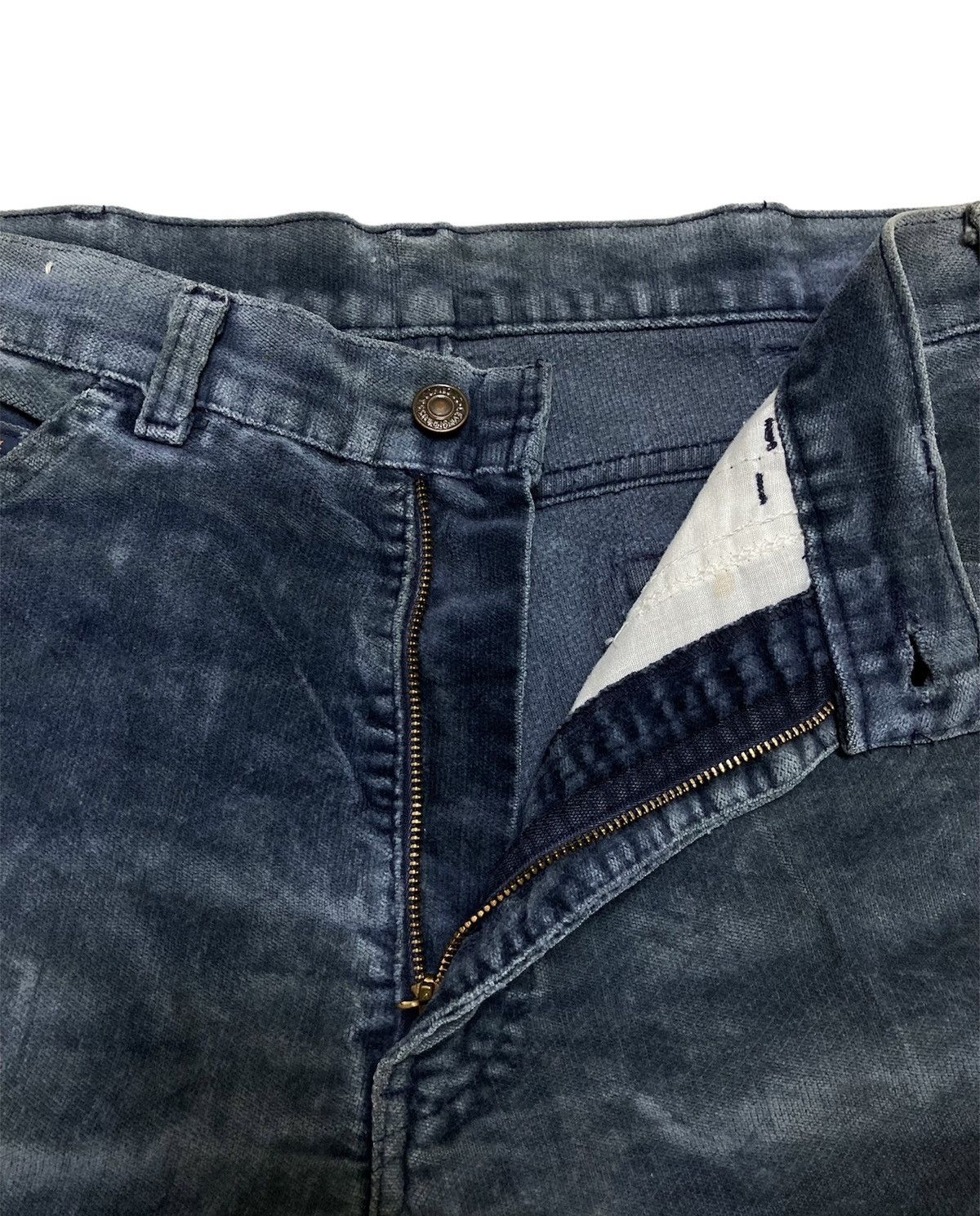 Levi's Vintage 70’s / 80’s Levi’s Movin’ On Velour Flare pants Size US 33 - 5 Thumbnail