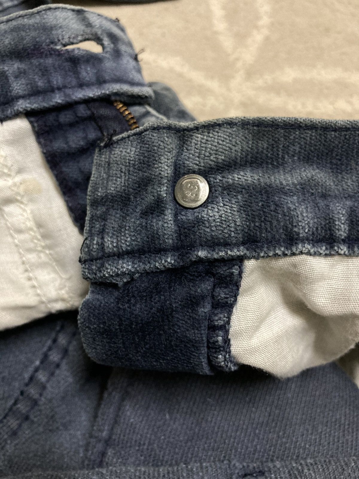 Levi's Vintage 70’s / 80’s Levi’s Movin’ On Velour Flare pants Size US 33 - 12 Thumbnail