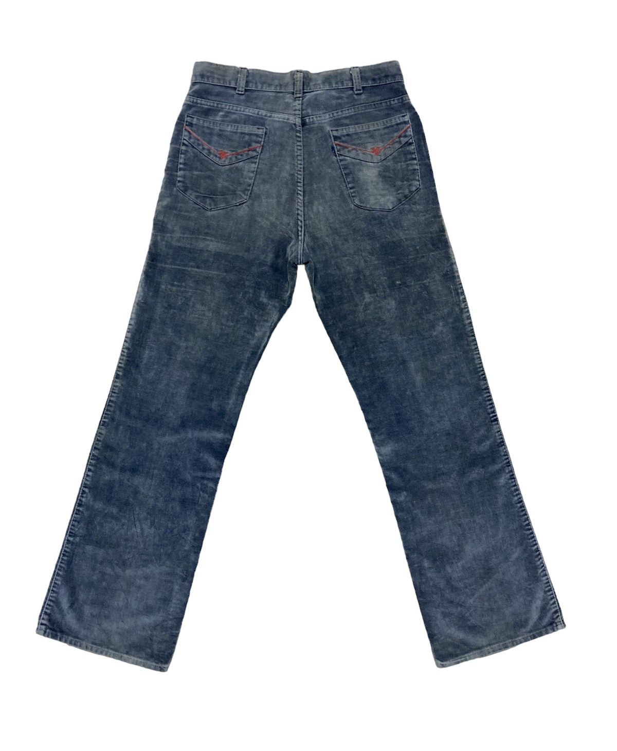 Vintage 70’s / 80’s Levi’s Movin’ On Velour Flare pants
