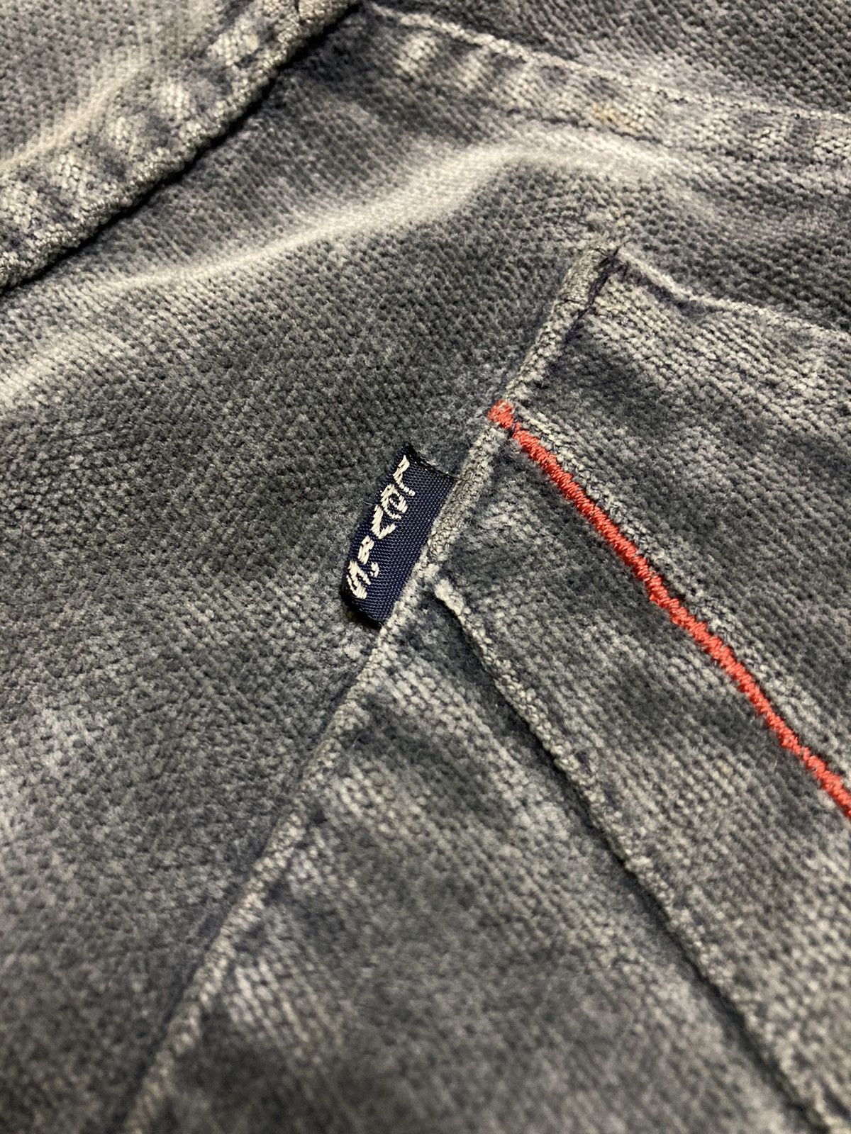 Levi's Vintage 70’s / 80’s Levi’s Movin’ On Velour Flare pants Size US 33 - 10 Thumbnail