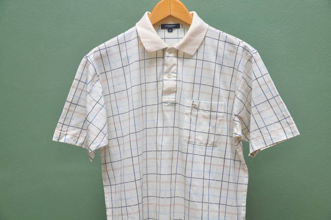 Burberry × Designer × Japanese Brand Vintage Burberry Shirt Travis Scott Fashion Style Size US M / EU 48-50 / 2 - 3 Thumbnail