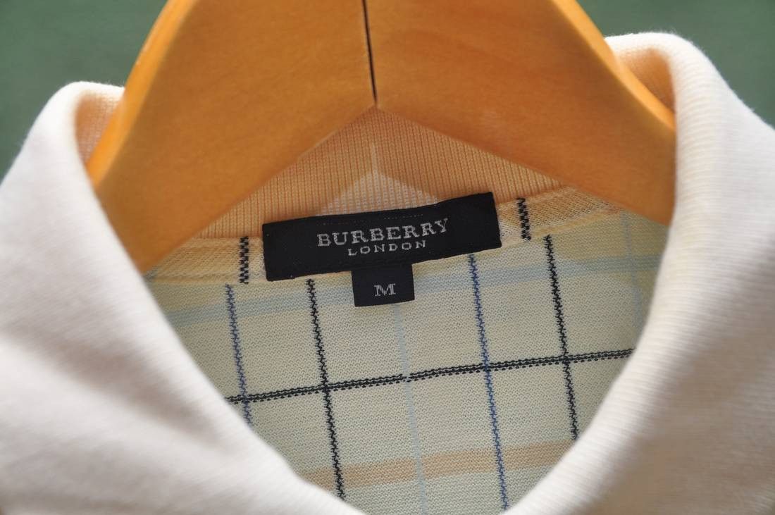 Burberry × Designer × Japanese Brand Vintage Burberry Shirt Travis Scott Fashion Style Size US M / EU 48-50 / 2 - 5 Thumbnail