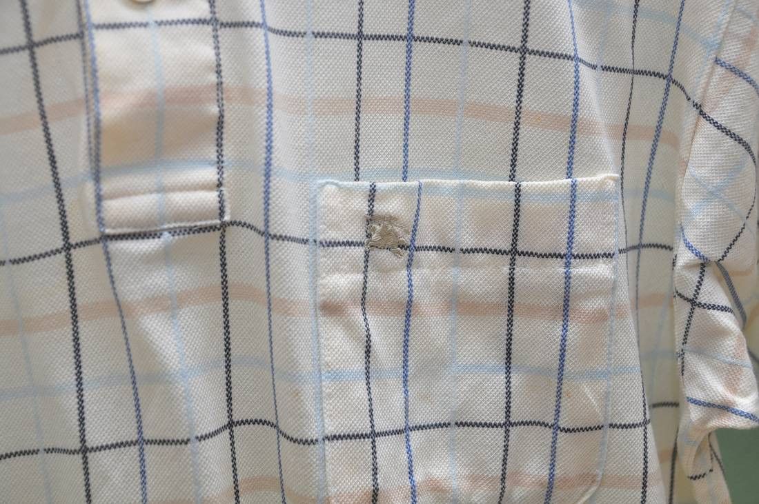 Burberry × Designer × Japanese Brand Vintage Burberry Shirt Travis Scott Fashion Style Size US M / EU 48-50 / 2 - 4 Thumbnail