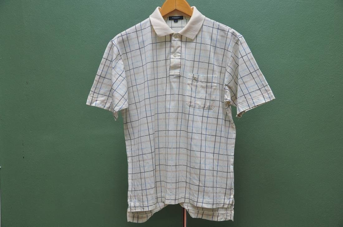 Burberry × Designer × Japanese Brand Vintage Burberry Shirt Travis Scott Fashion Style Size US M / EU 48-50 / 2 - 1 Thumbnail
