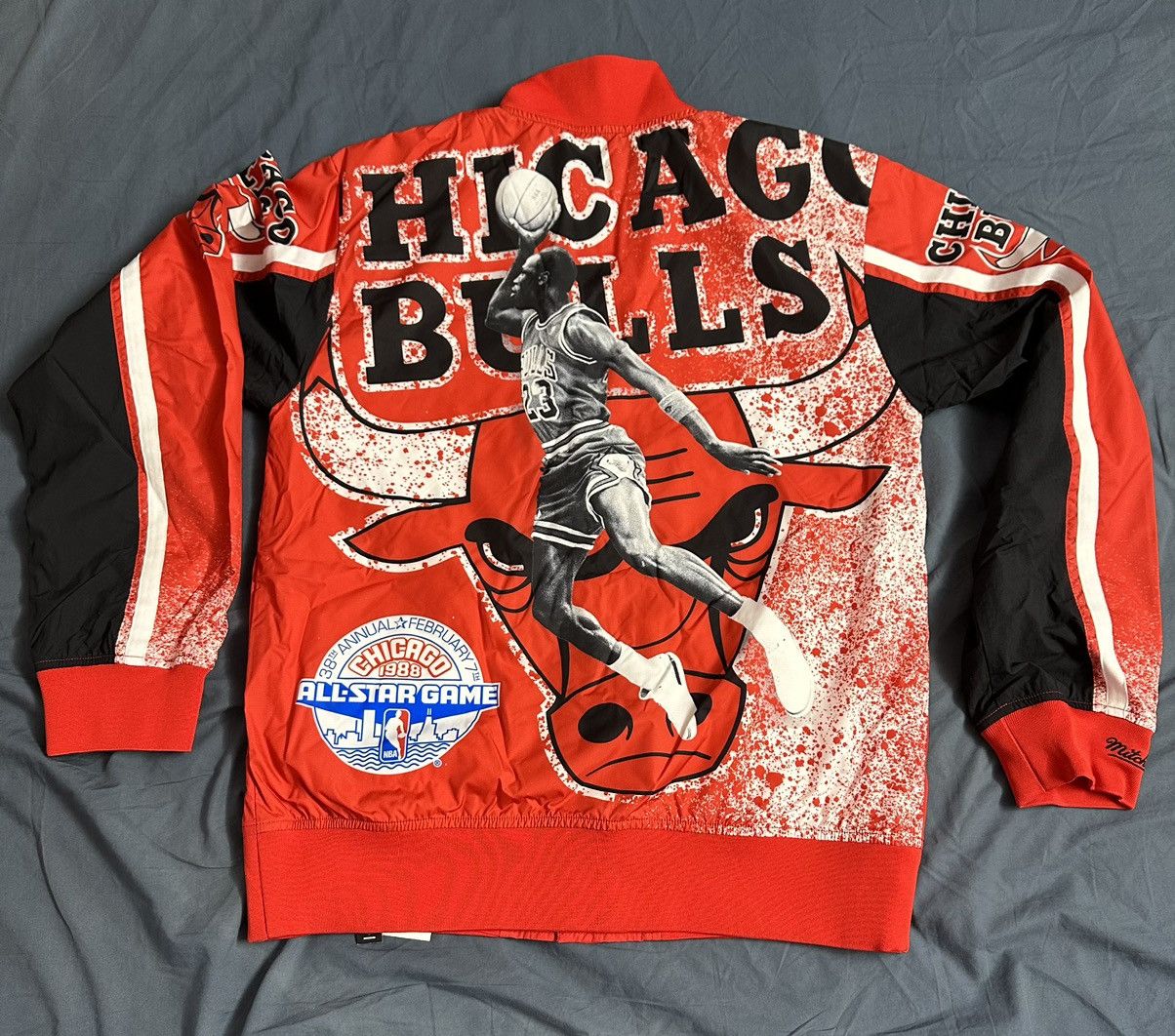 Jordan Brand Mitchell Ness Michael Jordan Mitchell Ness 1988 All Star Warm Up Jacket Grailed