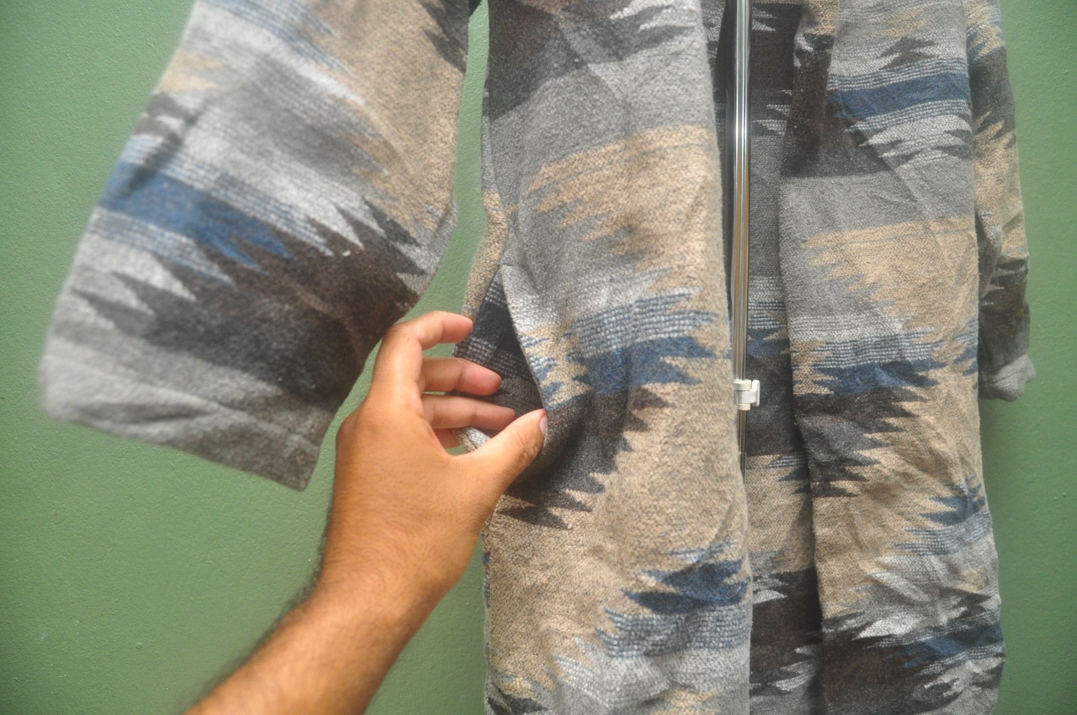 Designer × Japanese Brand Vintage Japanese Long Jacket Fashion Style Size L / US 10 / IT 46 - 5 Thumbnail