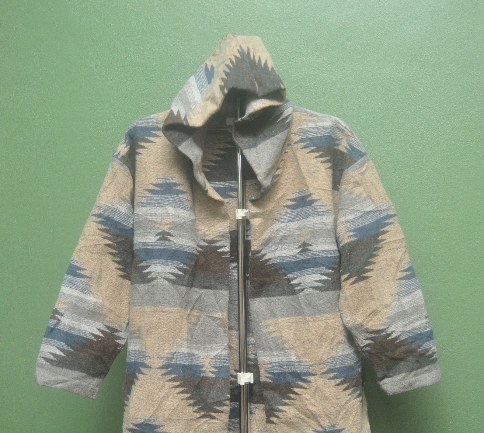 Designer × Japanese Brand Vintage Japanese Long Jacket Fashion Style Size L / US 10 / IT 46 - 3 Thumbnail