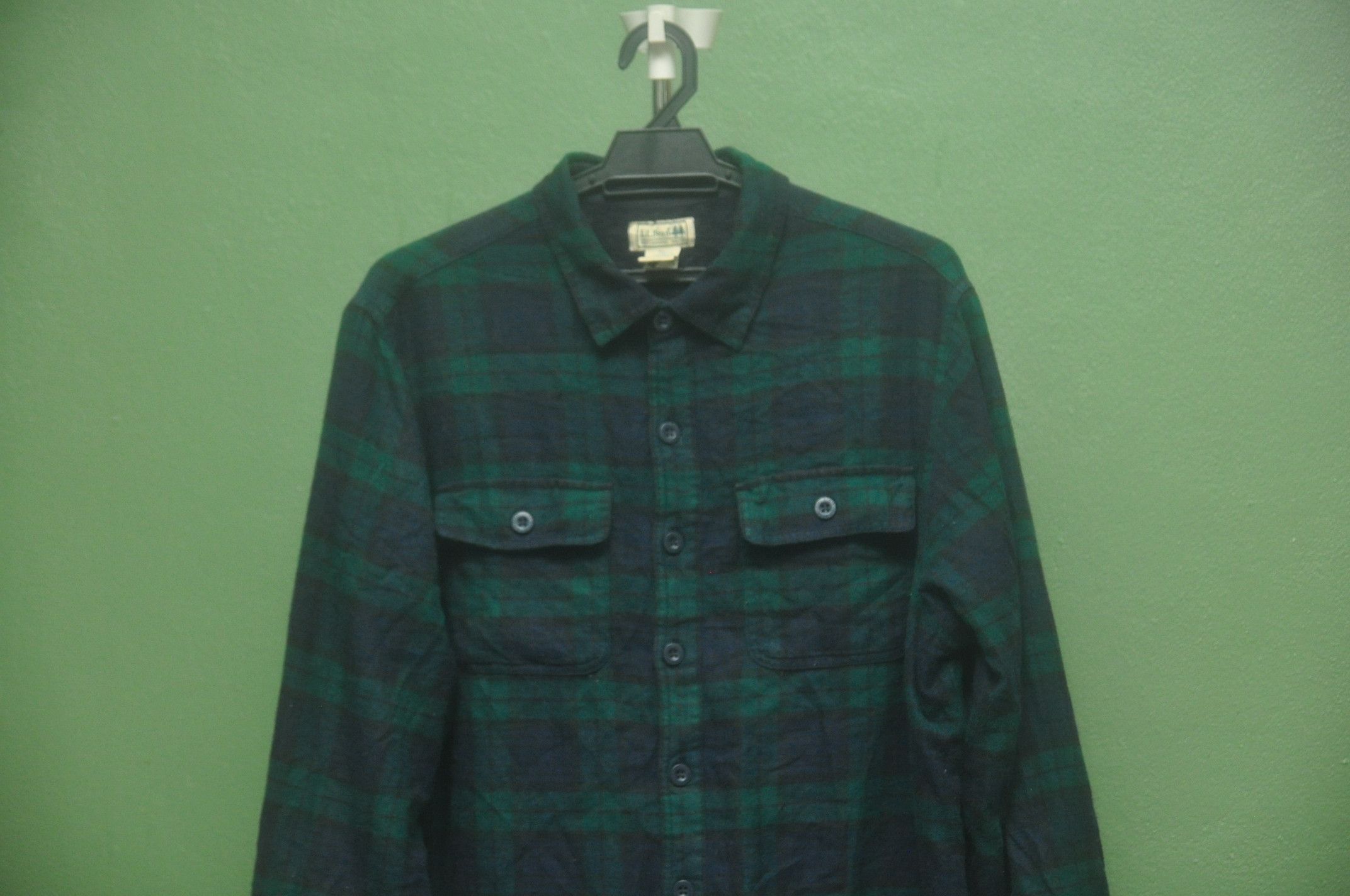 Japanese Brand × L.L. Bean Vintage L.L. Bean Long Sleeve Travis Scott Fashion Style Size US L / EU 52-54 / 3 - 3 Thumbnail