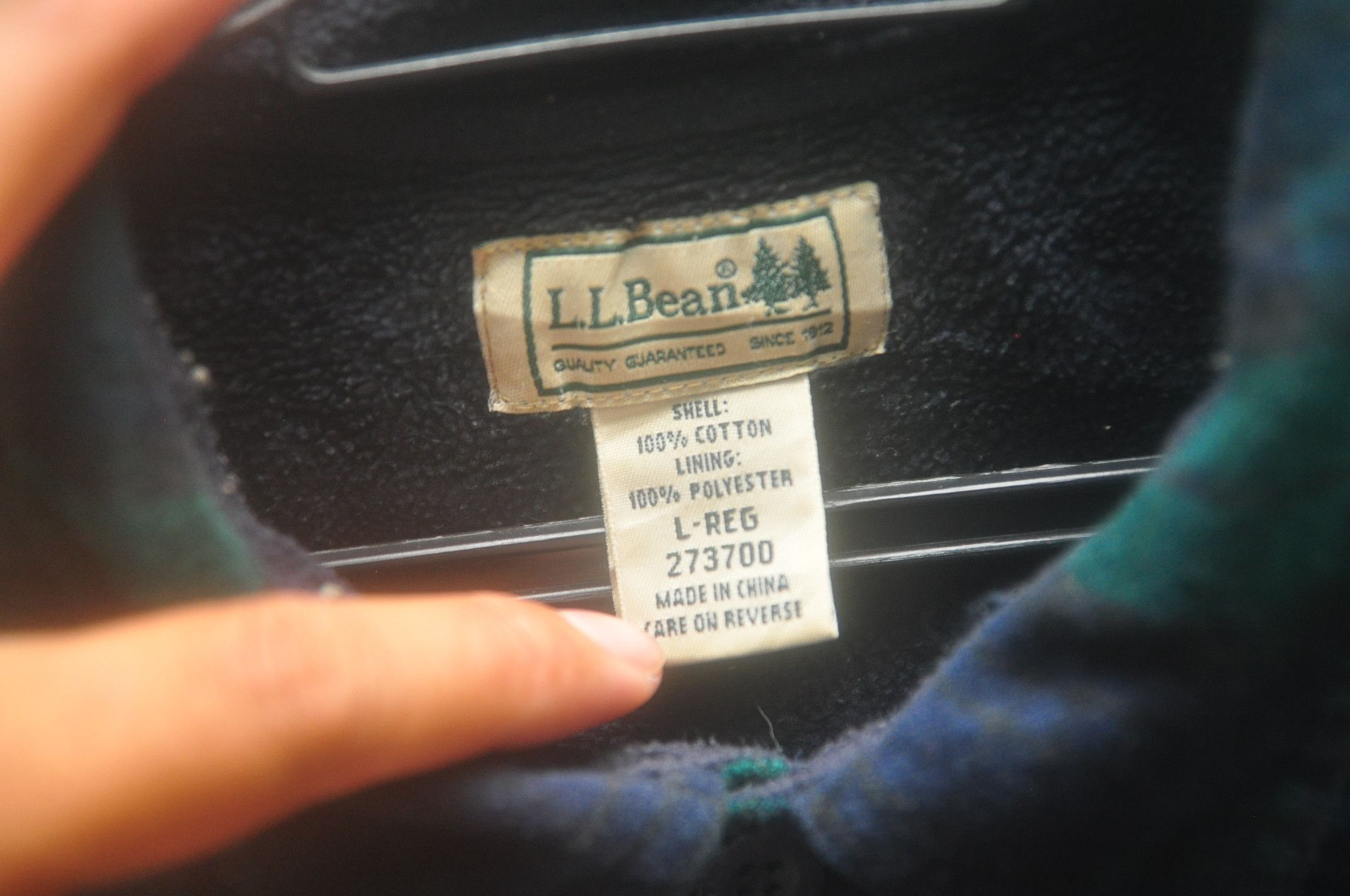 Japanese Brand × L.L. Bean Vintage L.L. Bean Long Sleeve Travis Scott Fashion Style Size US L / EU 52-54 / 3 - 6 Thumbnail