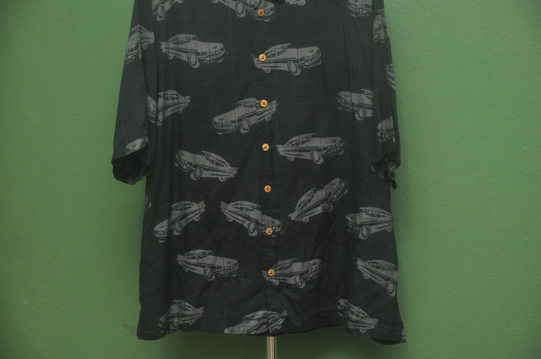 Japanese Brand Vintage Caribbean Car Fullprint Travis Scott Fashion Style Size US XL / EU 56 / 4 - 4 Thumbnail