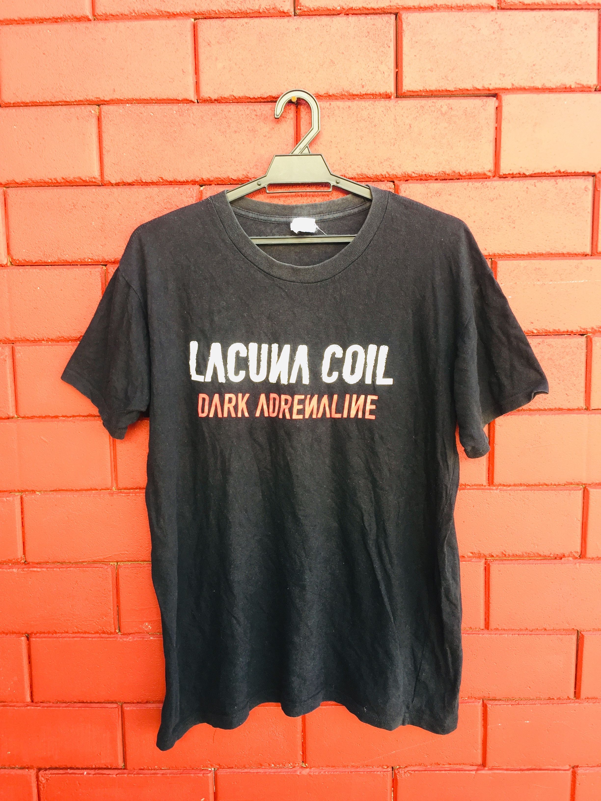 Designer × Japanese Brand Vintage Lacuna Coil Band Music Travis Scott Style Size US M / EU 48-50 / 2 - 1 Thumbnail
