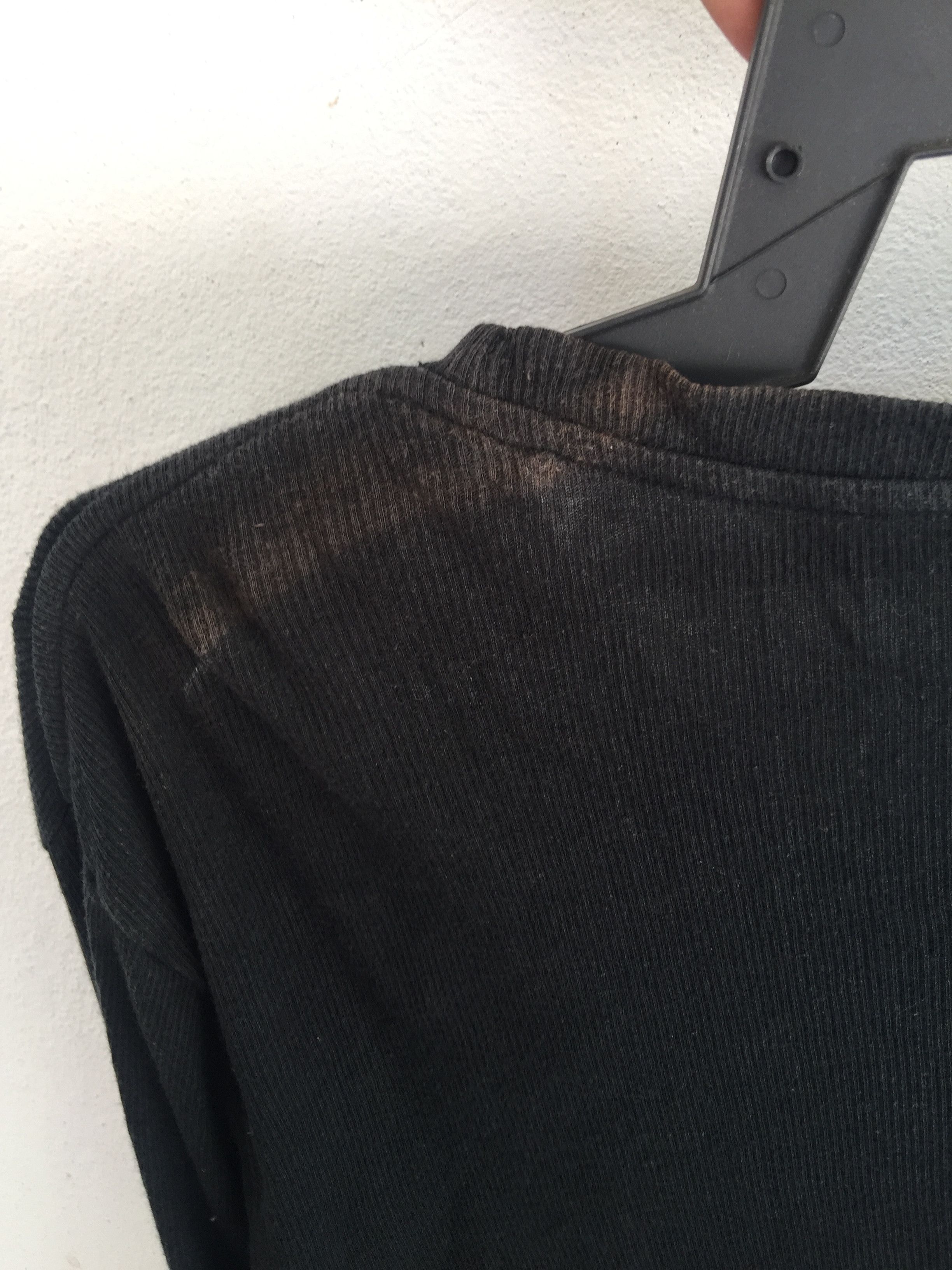Japanese Brand Vintage Alexander Wan Long Sleeve Shirt Black Size US M / EU 48-50 / 2 - 12 Thumbnail