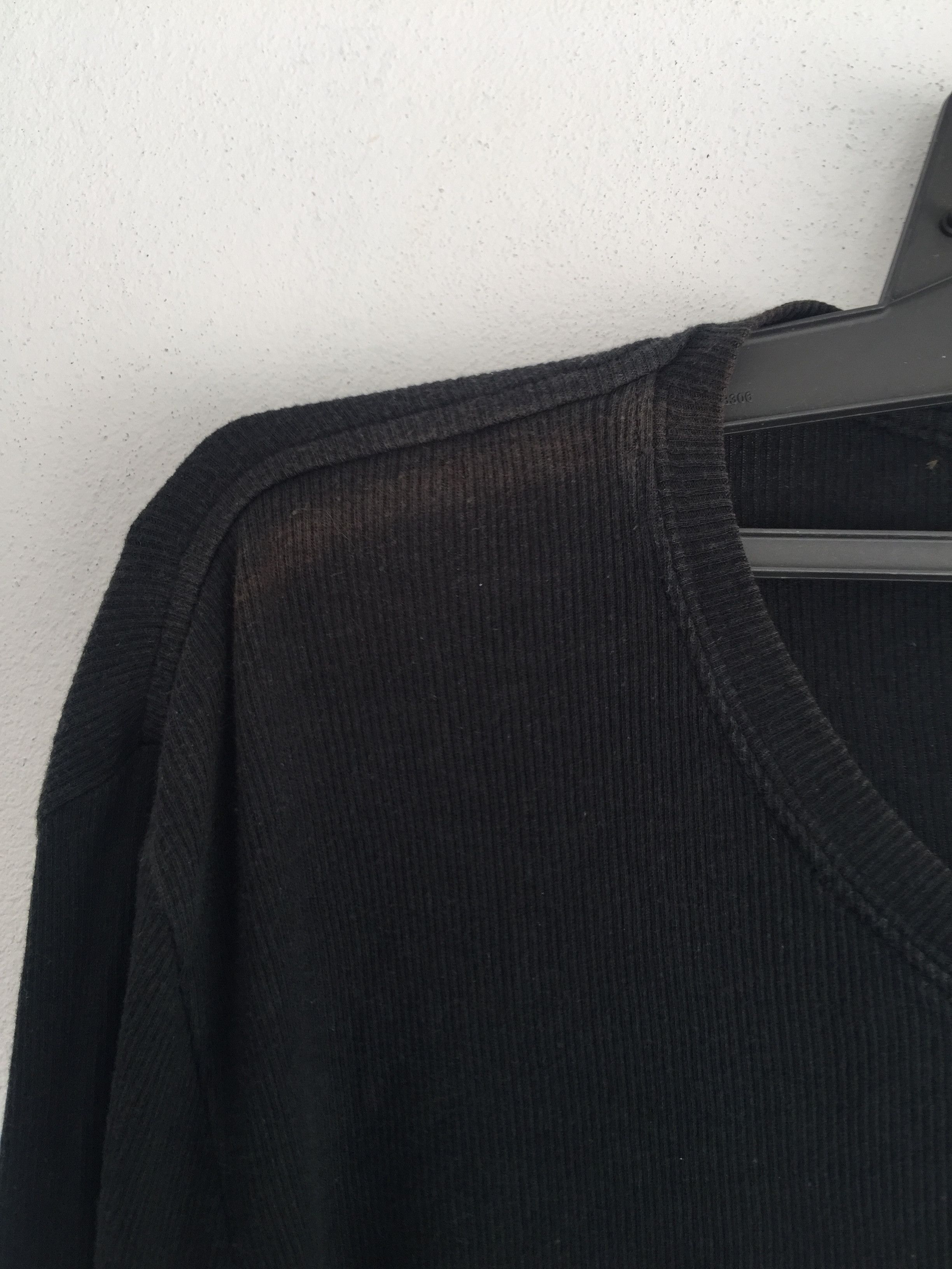 Japanese Brand Vintage Alexander Wan Long Sleeve Shirt Black Size US M / EU 48-50 / 2 - 9 Thumbnail