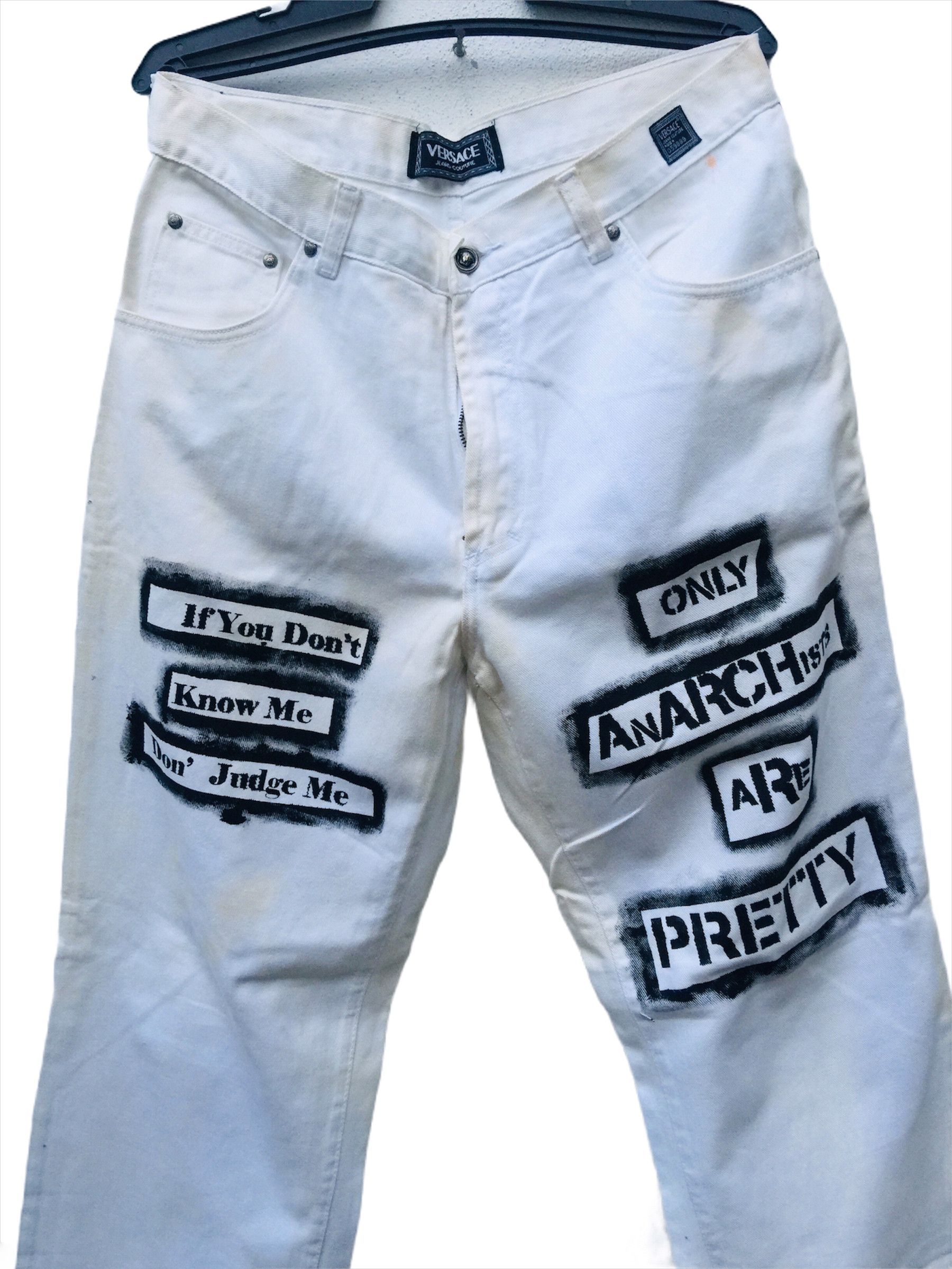 Vintage Versace Couture Custom Travis Scott Fashion Style