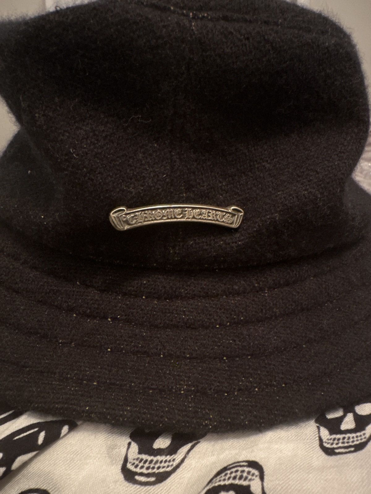 Chrome Hearts chrome hearts matty boy sex records cashmere/silk bucket hat Size ONE SIZE - 3 Thumbnail