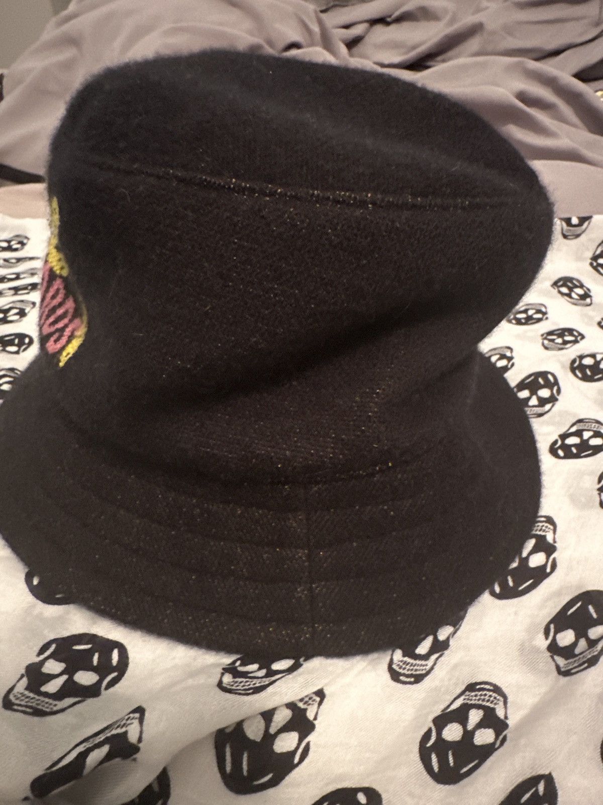 Chrome Hearts chrome hearts matty boy sex records cashmere/silk bucket hat Size ONE SIZE - 2 Thumbnail