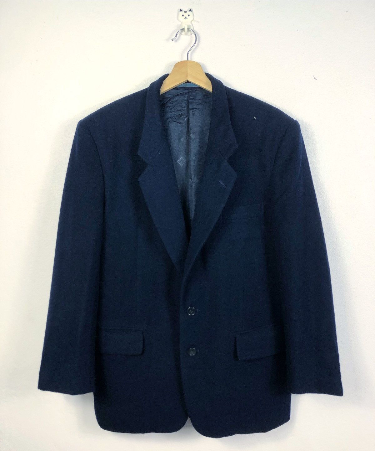 Vtg!!!Rare Christian Dior Monsieur Blue Linen Blazer 2024 Coat Jacket/Size M