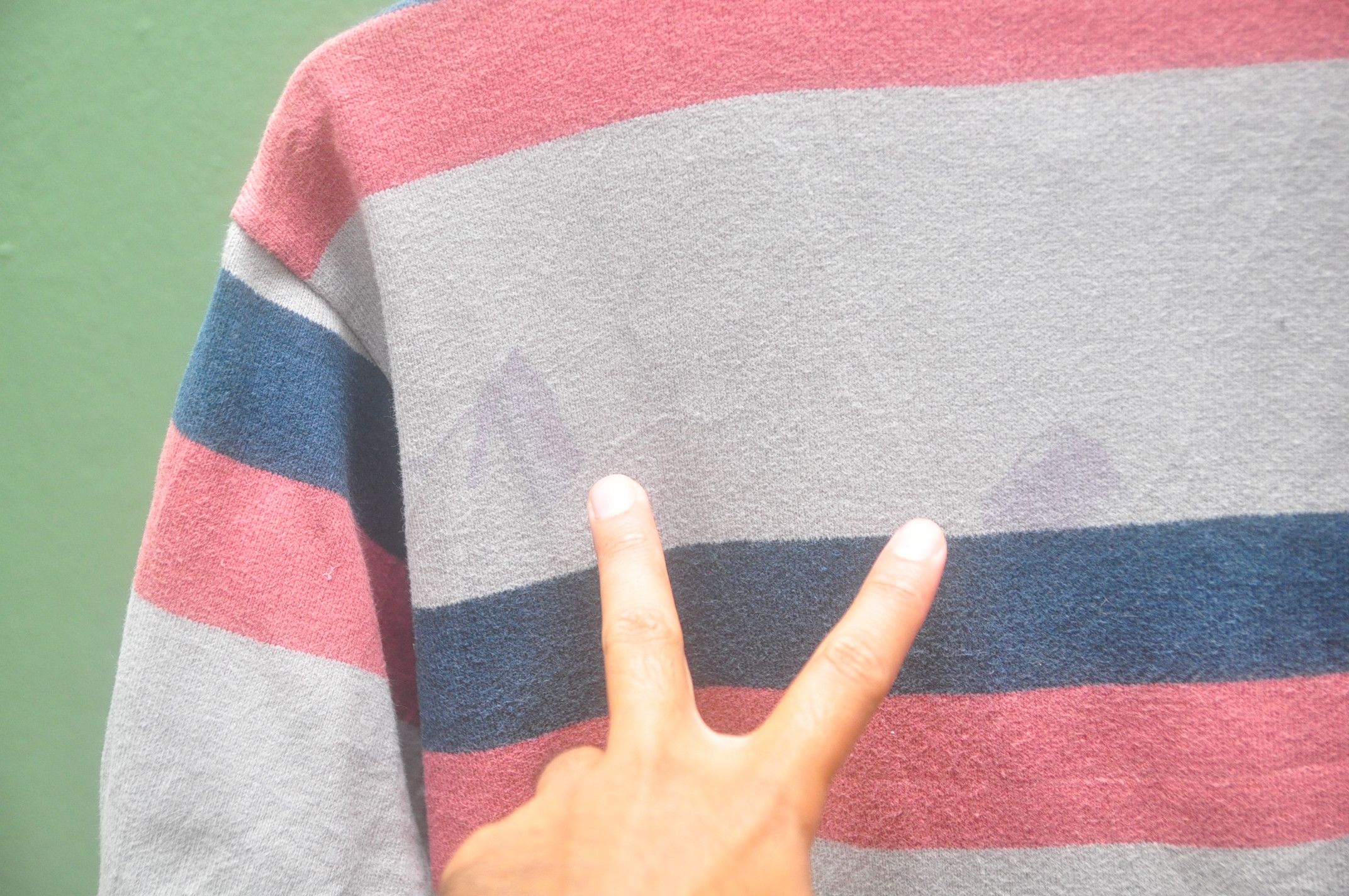 Designer × Japanese Brand × Swagger Vintage Swagger Stripes Made In Japan Shirt Travis Scott Size US XL / EU 56 / 4 - 7 Thumbnail