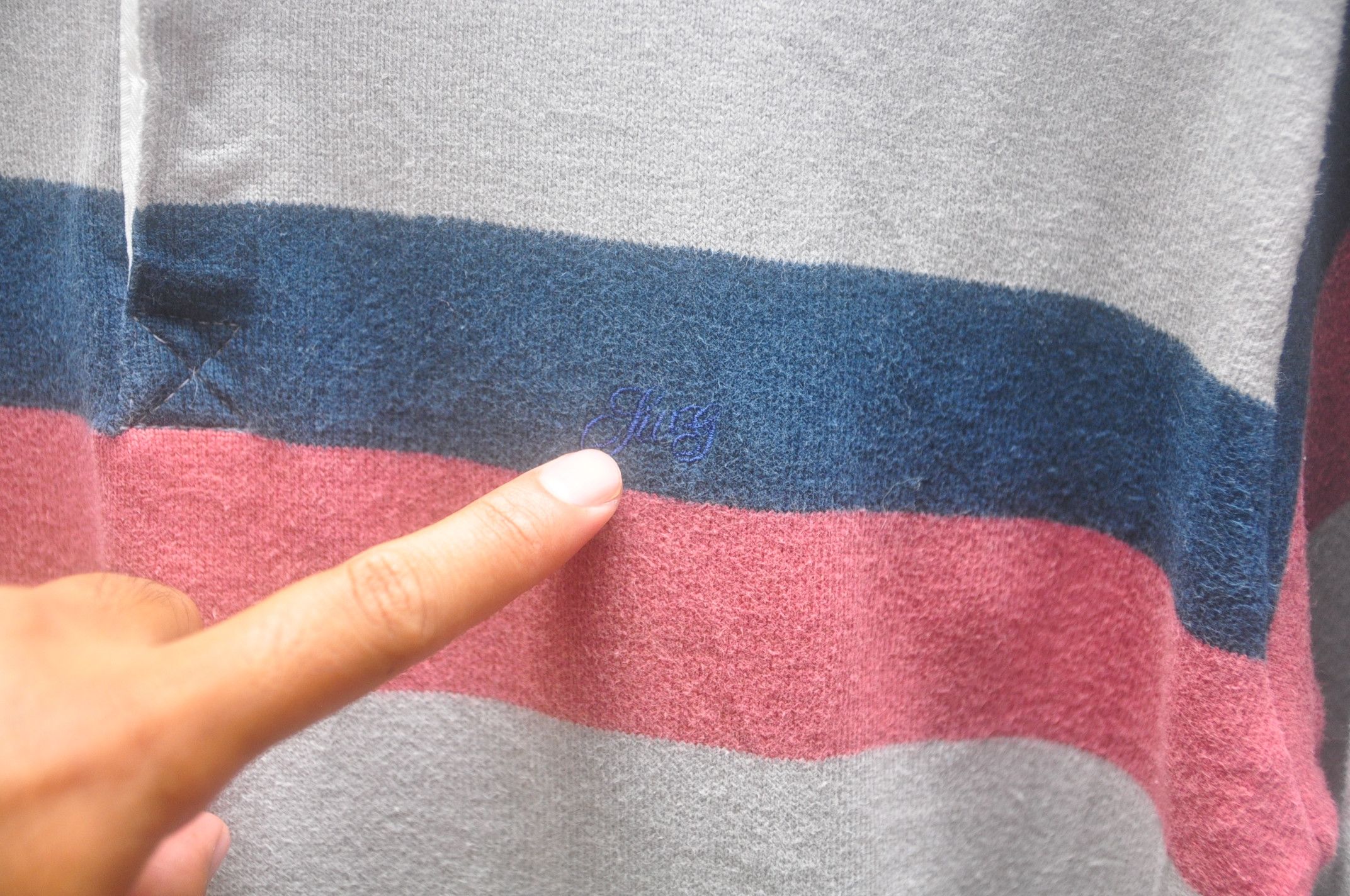 Designer × Japanese Brand × Swagger Vintage Swagger Stripes Made In Japan Shirt Travis Scott Size US XL / EU 56 / 4 - 6 Thumbnail