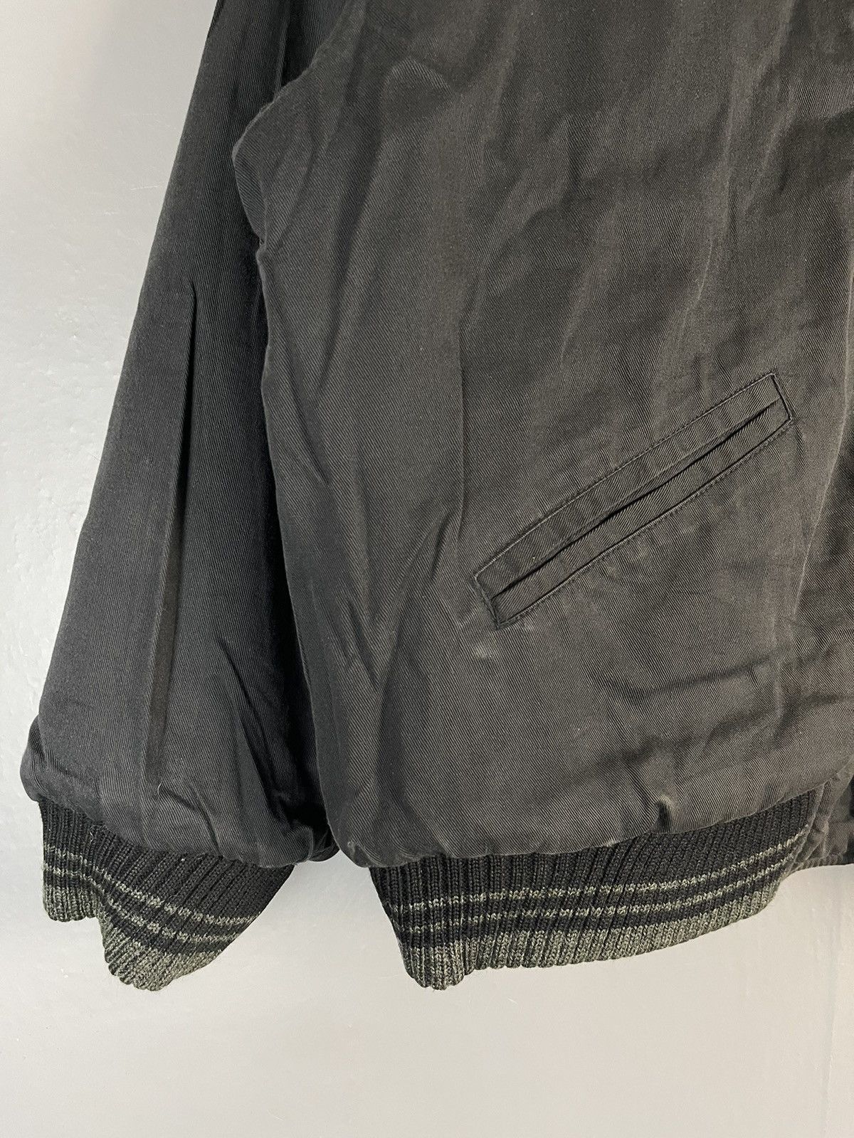 Japanese Brand × Vintage BOXY JAPANESE BRAND REVERSIBLE WOOL VARSITY JACKET Size US M / EU 48-50 / 2 - 8 Thumbnail
