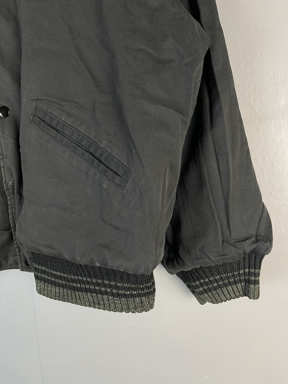 Japanese Brand × Vintage BOXY JAPANESE BRAND REVERSIBLE WOOL VARSITY JACKET Size US M / EU 48-50 / 2 - 7 Thumbnail