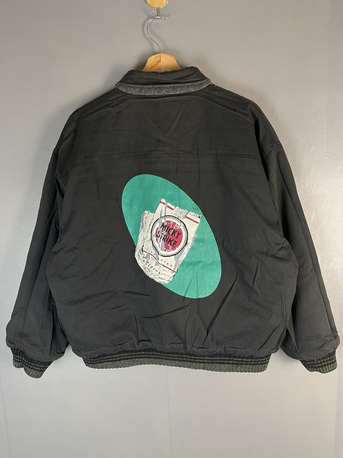 Japanese Brand × Vintage BOXY JAPANESE BRAND REVERSIBLE WOOL VARSITY JACKET Size US M / EU 48-50 / 2 - 10 Thumbnail