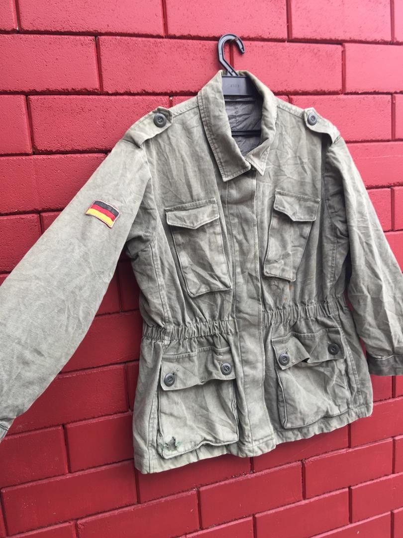 Japanese Brand Vintage Army Germany jacket Travis Scott Fashion Style Size US M / EU 48-50 / 2 - 2 Thumbnail