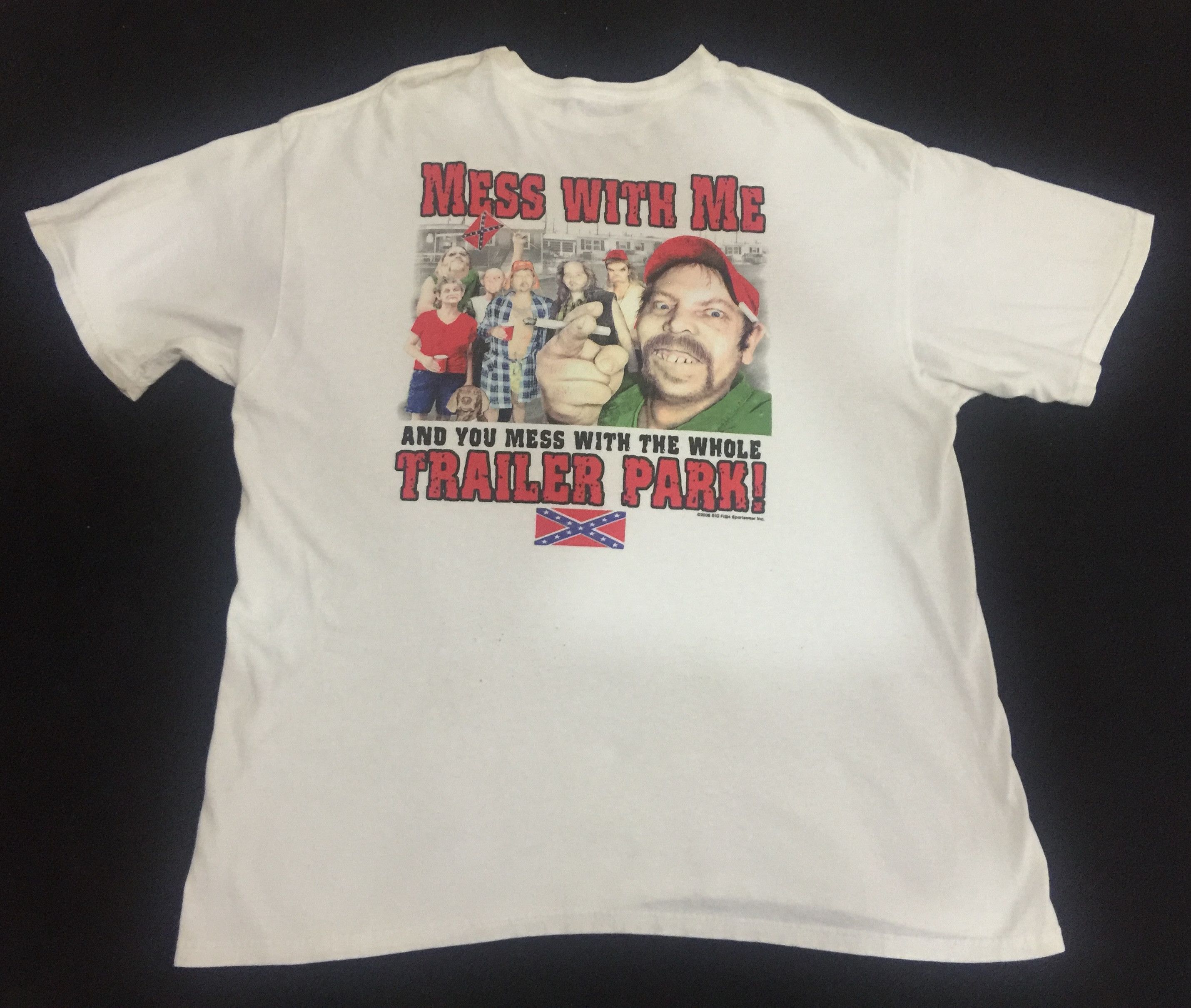 Designer Vtg Trailer Park Television Comedy Series Shirt Size US XL / EU 56 / 4 - 1 Thumbnail