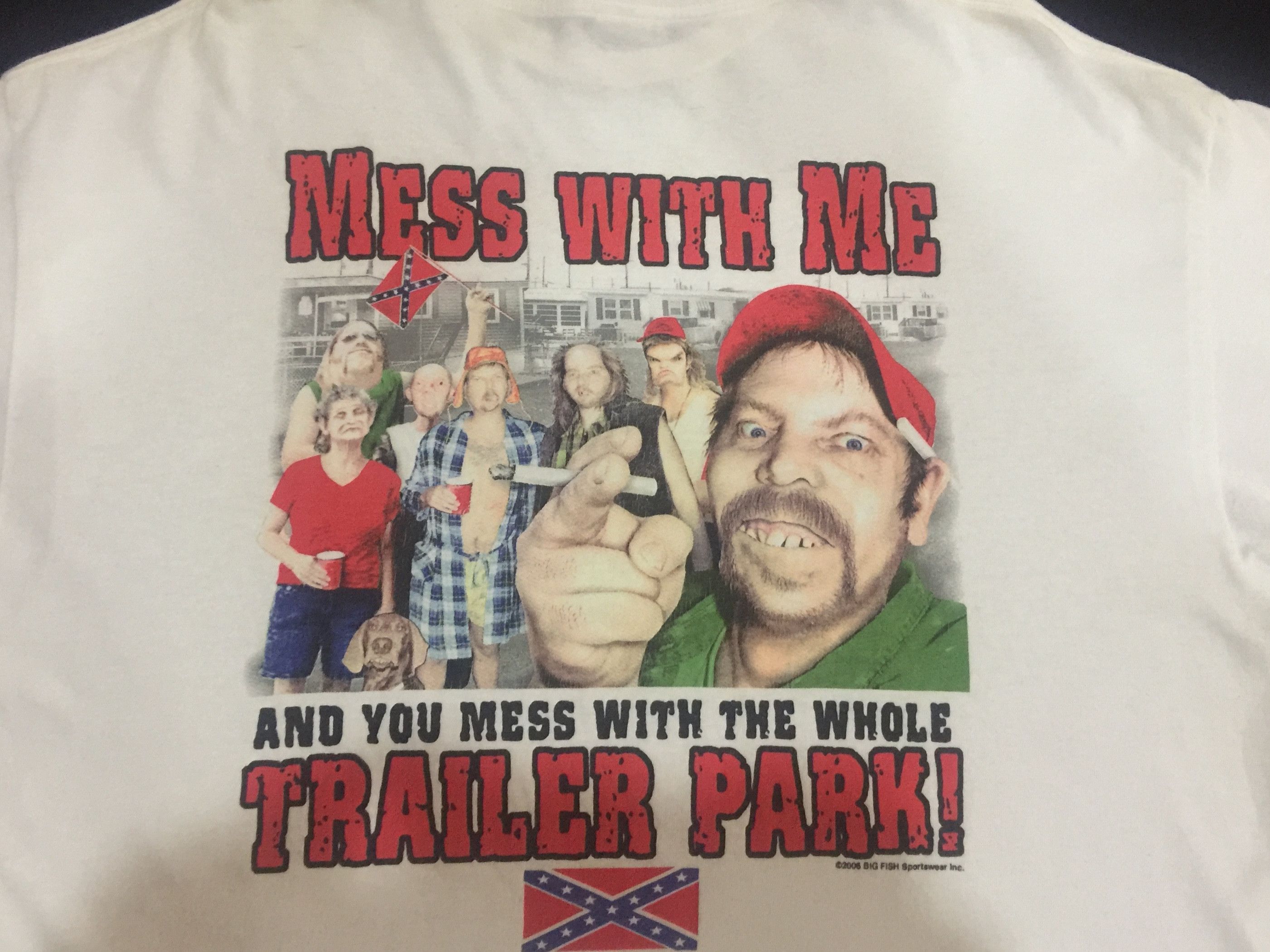Designer Vtg Trailer Park Television Comedy Series Shirt Size US XL / EU 56 / 4 - 7 Thumbnail