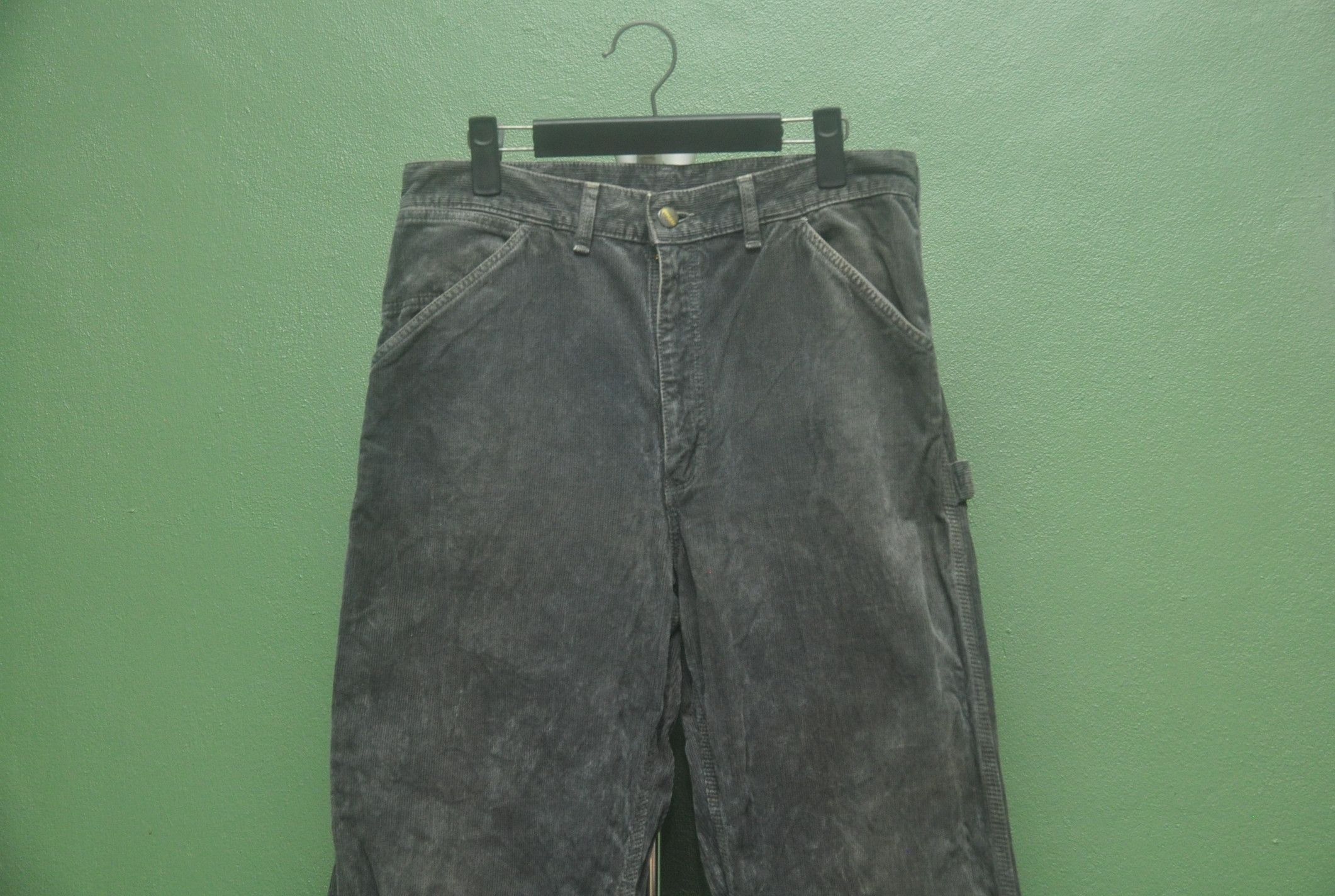 Carhartt × Vintage Vintage Carhatt Grey Colou Cudroy Pant Travis Scott Style Size US 30 / EU 46 - 4 Thumbnail