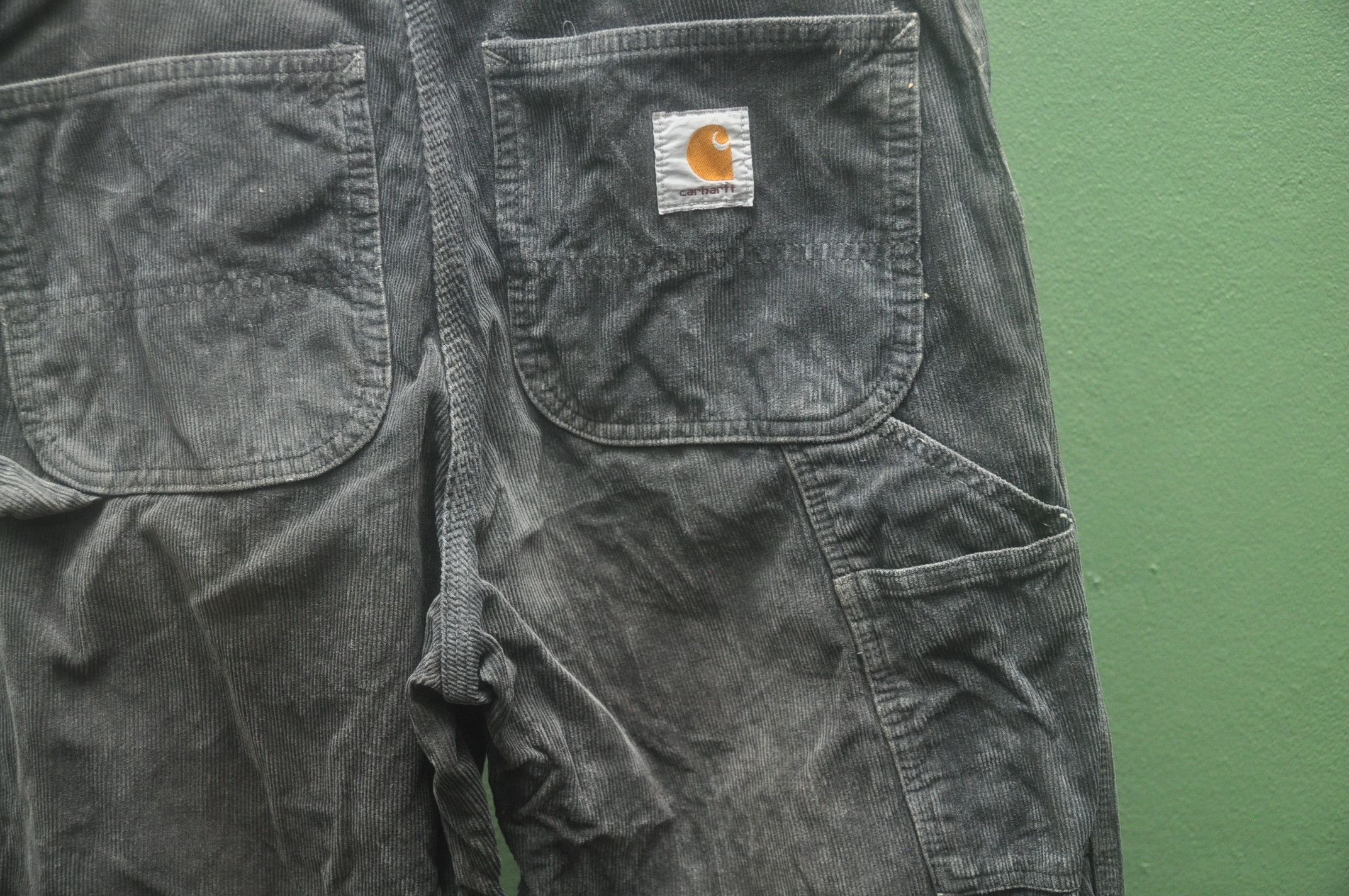 Carhartt × Vintage Vintage Carhatt Grey Colou Cudroy Pant Travis Scott Style Size US 30 / EU 46 - 11 Thumbnail
