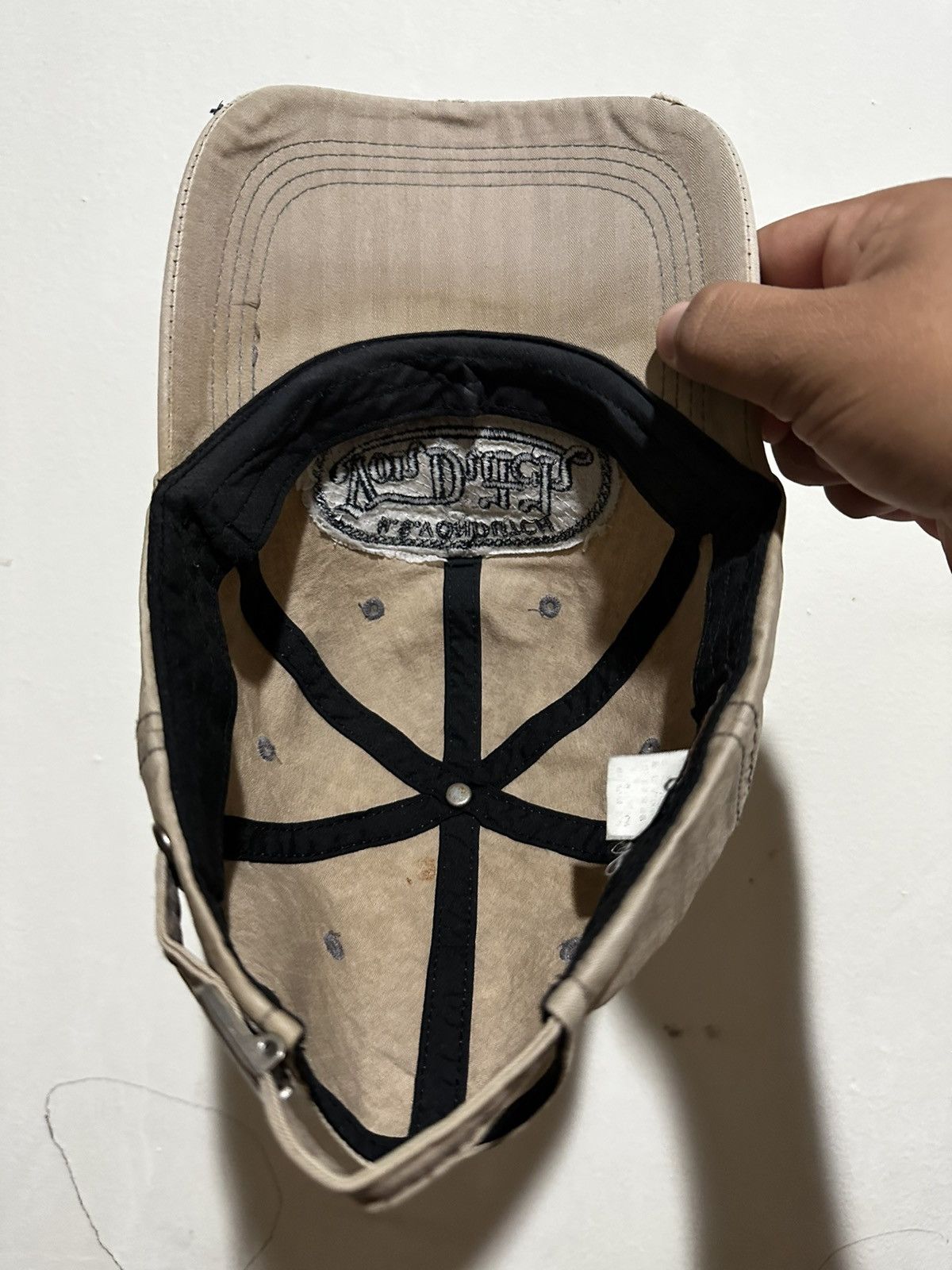 Von Dutch Vtg Distress Eric Bostrom Von Dutch Cap Size ONE SIZE - 5 Thumbnail