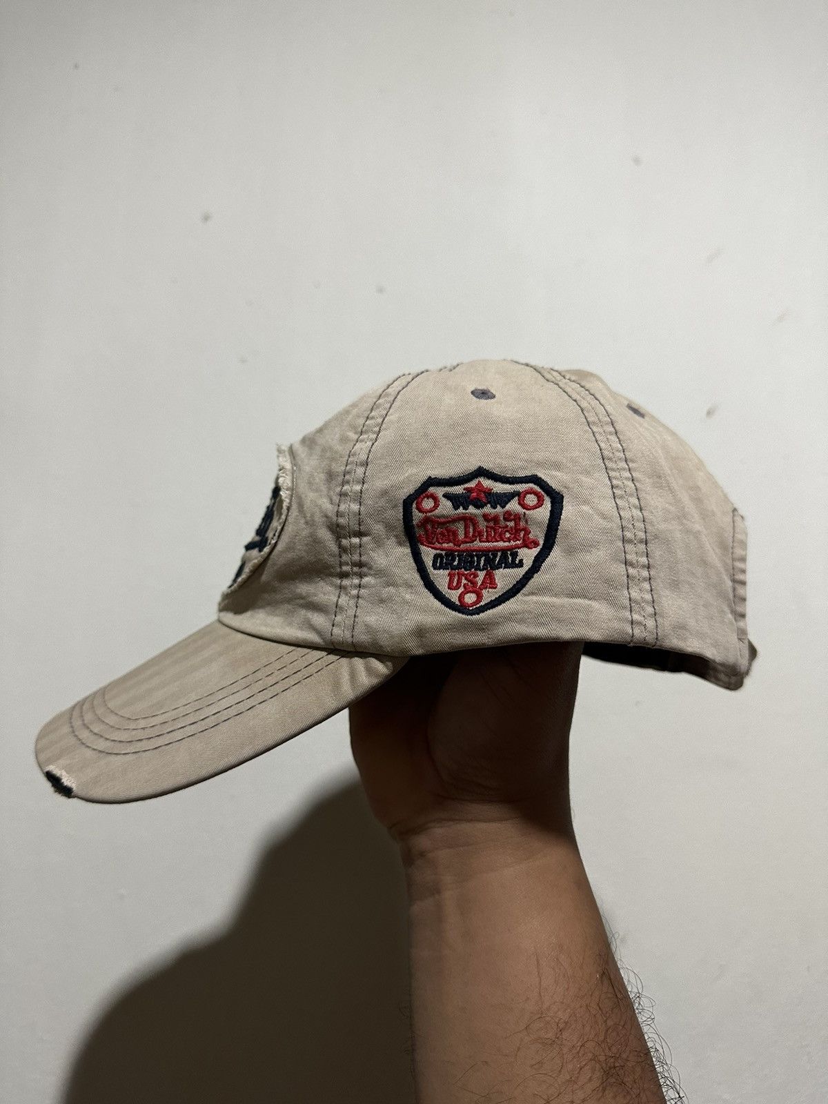 Von Dutch Vtg Distress Eric Bostrom Von Dutch Cap Size ONE SIZE - 3 Thumbnail