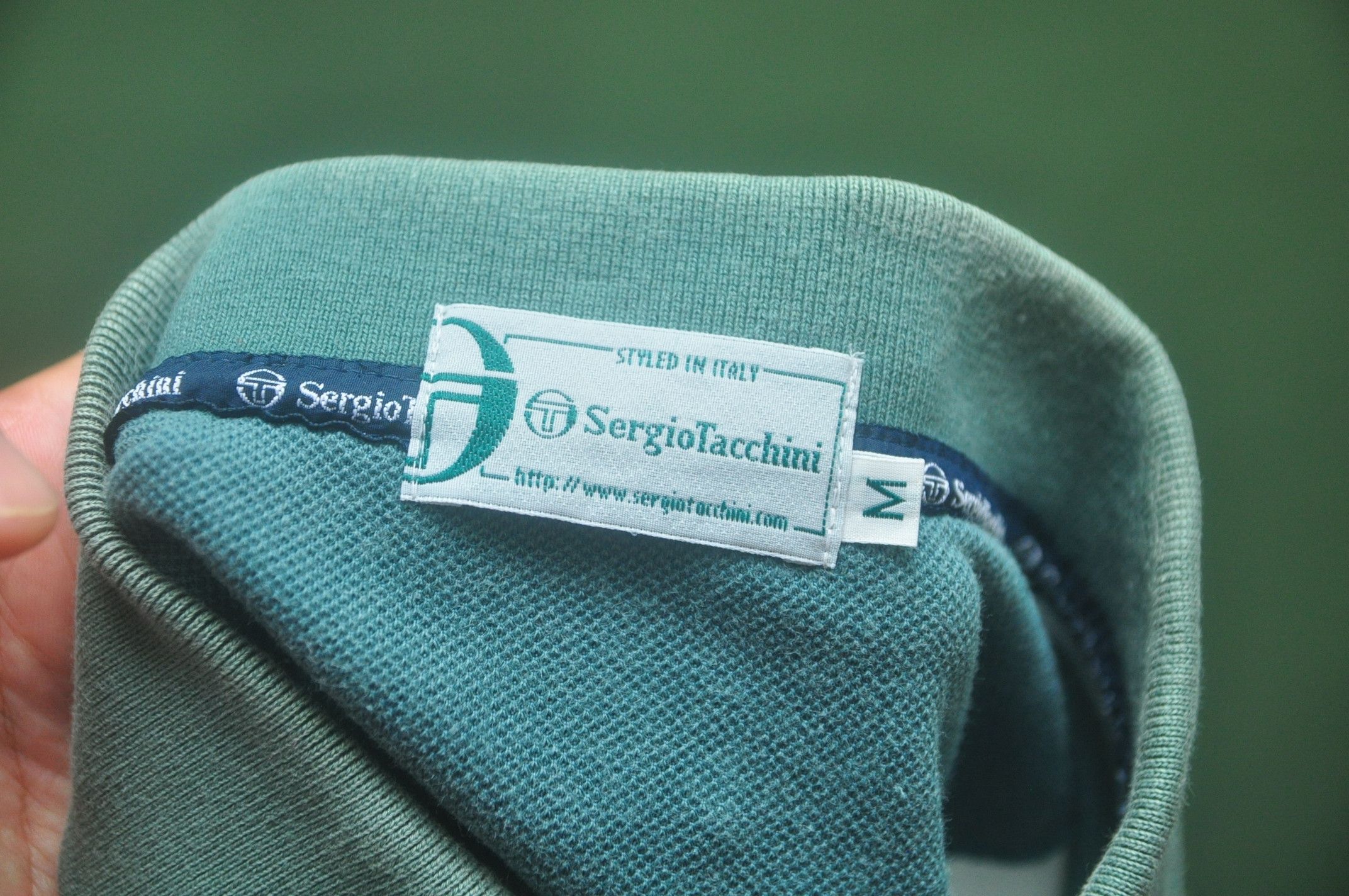 Designer × Japanese Brand × Sergio Tacchini Vintage Sergio Tacchini Shirt Travis Scott Fashion Style Size US M / EU 48-50 / 2 - 5 Thumbnail