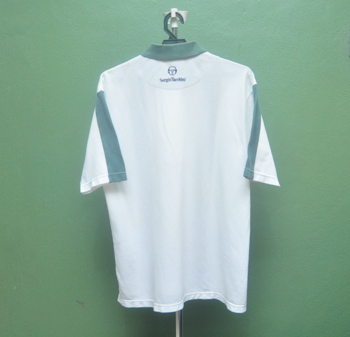 Designer × Japanese Brand × Sergio Tacchini Vintage Sergio Tacchini Shirt Travis Scott Fashion Style Size US M / EU 48-50 / 2 - 2 Thumbnail