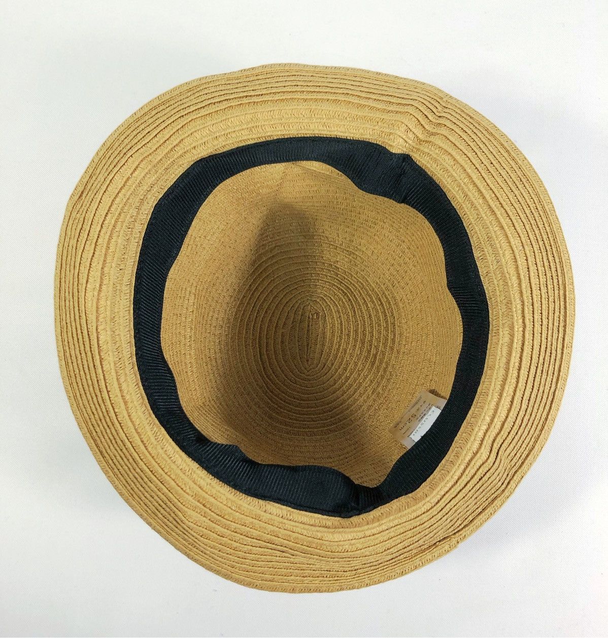 Harris Tweed × Japanese Brand × Vintage Rare Vintage Closshi Japan X Harris Tweed Straw Hat Size ONE SIZE - 5 Thumbnail
