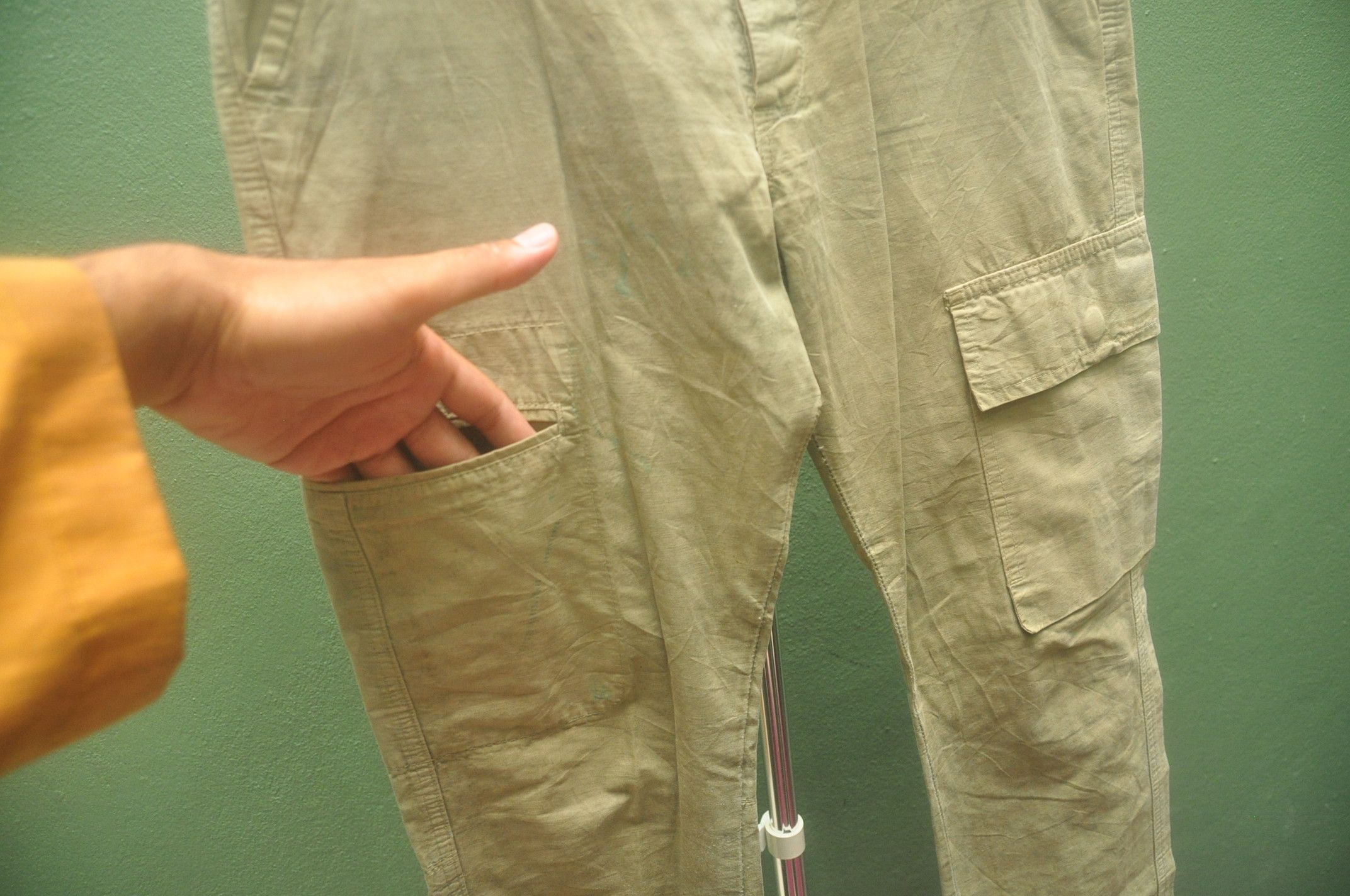 Designer × Full Count & Co. × Japanese Brand Vintage Full Count Pocket Travis Scott Fashion Style Pant Size US 32 / EU 48 - 6 Thumbnail