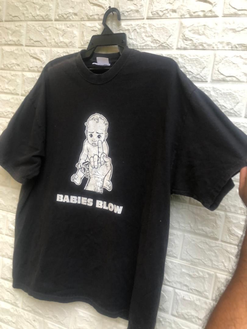 Japanese Brand × Vintage Vintage Babies Blow Streetwear Designer Fashion Style Size US XL / EU 56 / 4 - 4 Thumbnail