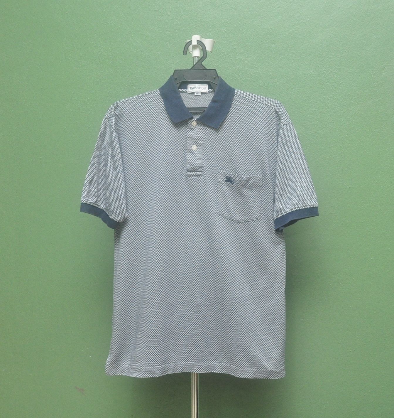 Burberry × Vintage Vintage Burberrys Shirt Full Print Zucca Logo Travis Scott Size US M / EU 48-50 / 2 - 1 Thumbnail