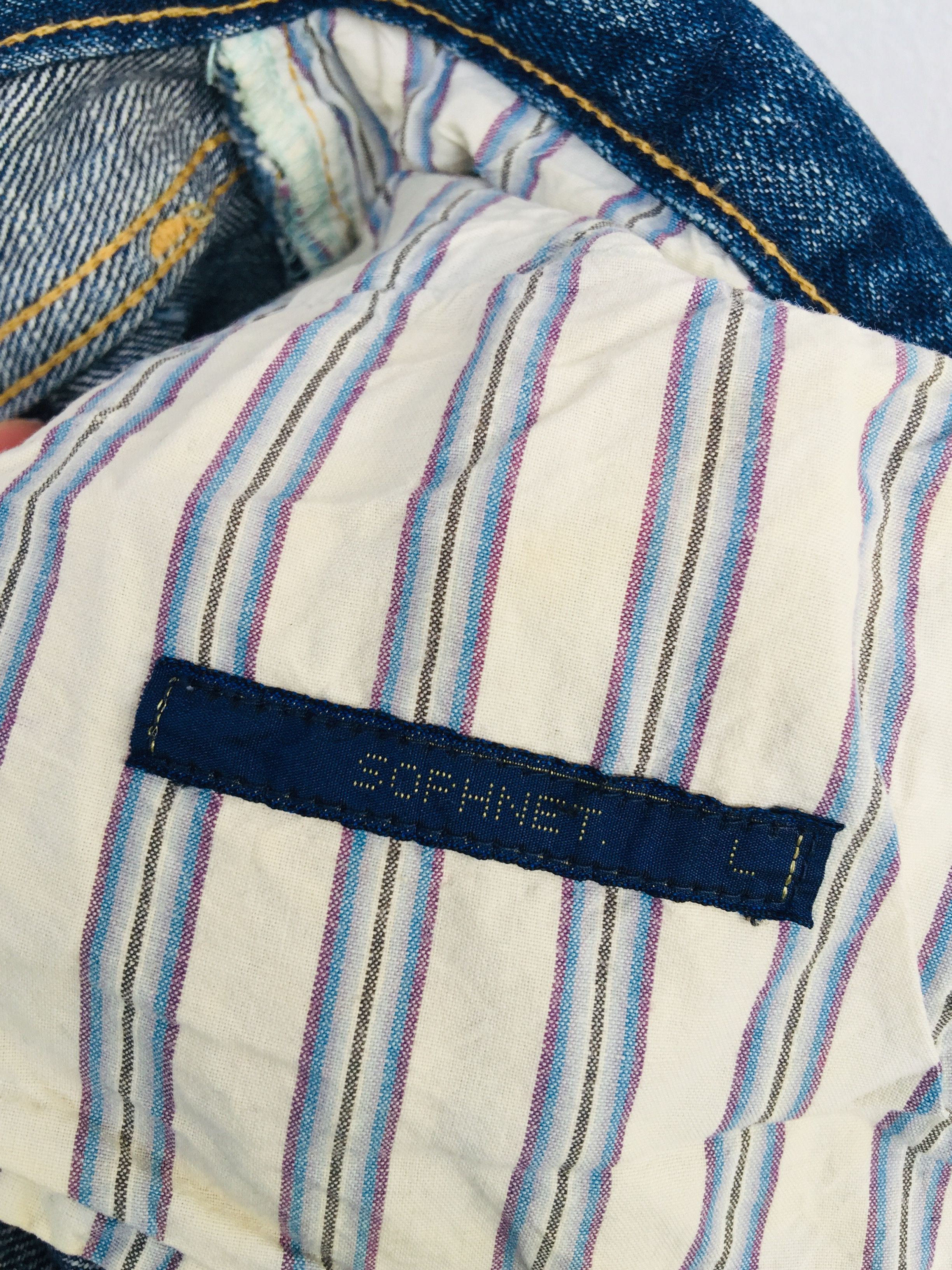 Japanese Brand × Sophnet. × Vintage Sophnet Made In Japan Designer Streetwear Fashion Style Size US 34 / EU 50 - 9 Thumbnail