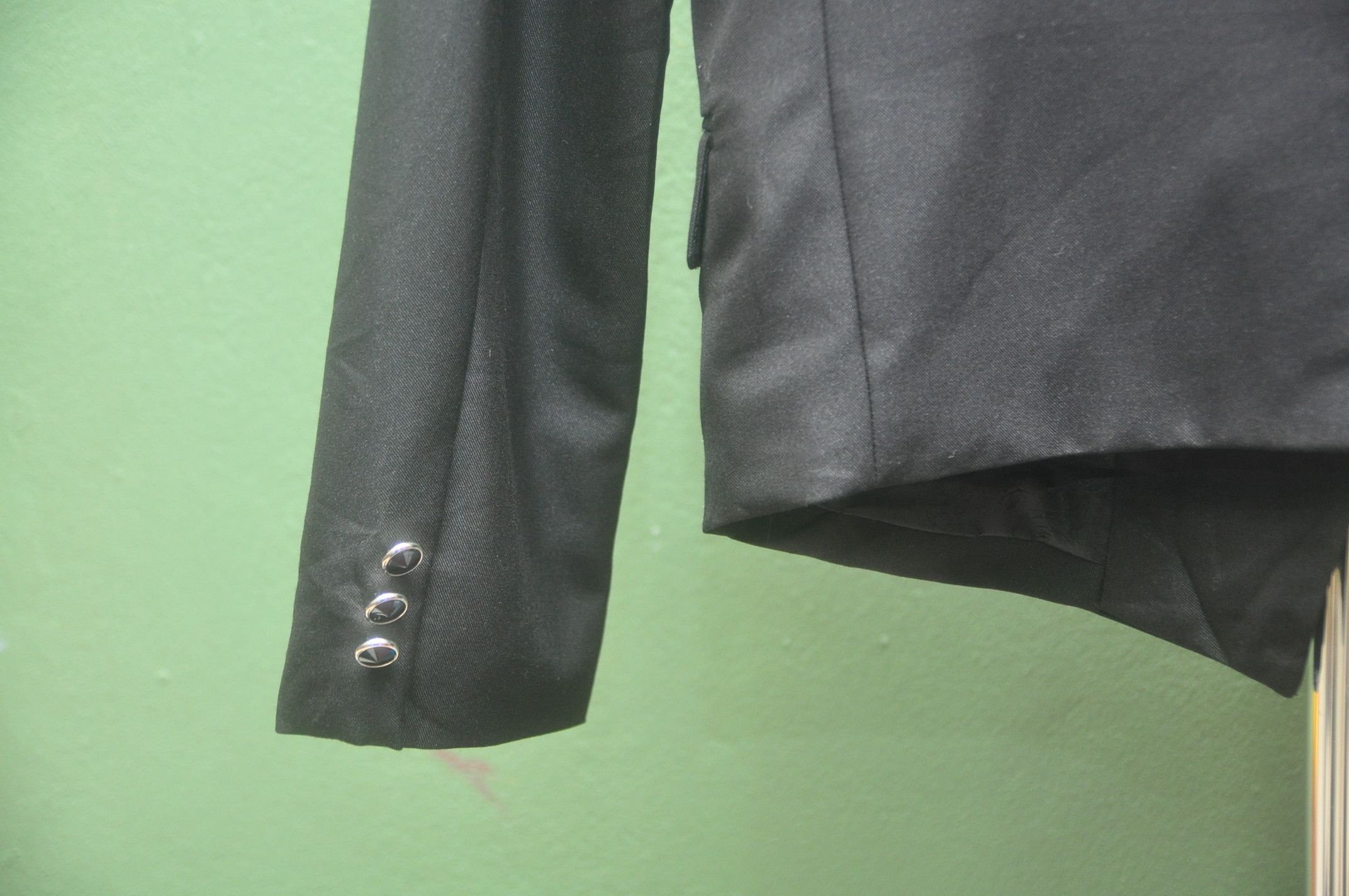 Japanese Brand × Vintage Vintage Berning Sho Skull Roses Blazer Designer Style Size M / US 6-8 / IT 42-44 - 7 Thumbnail