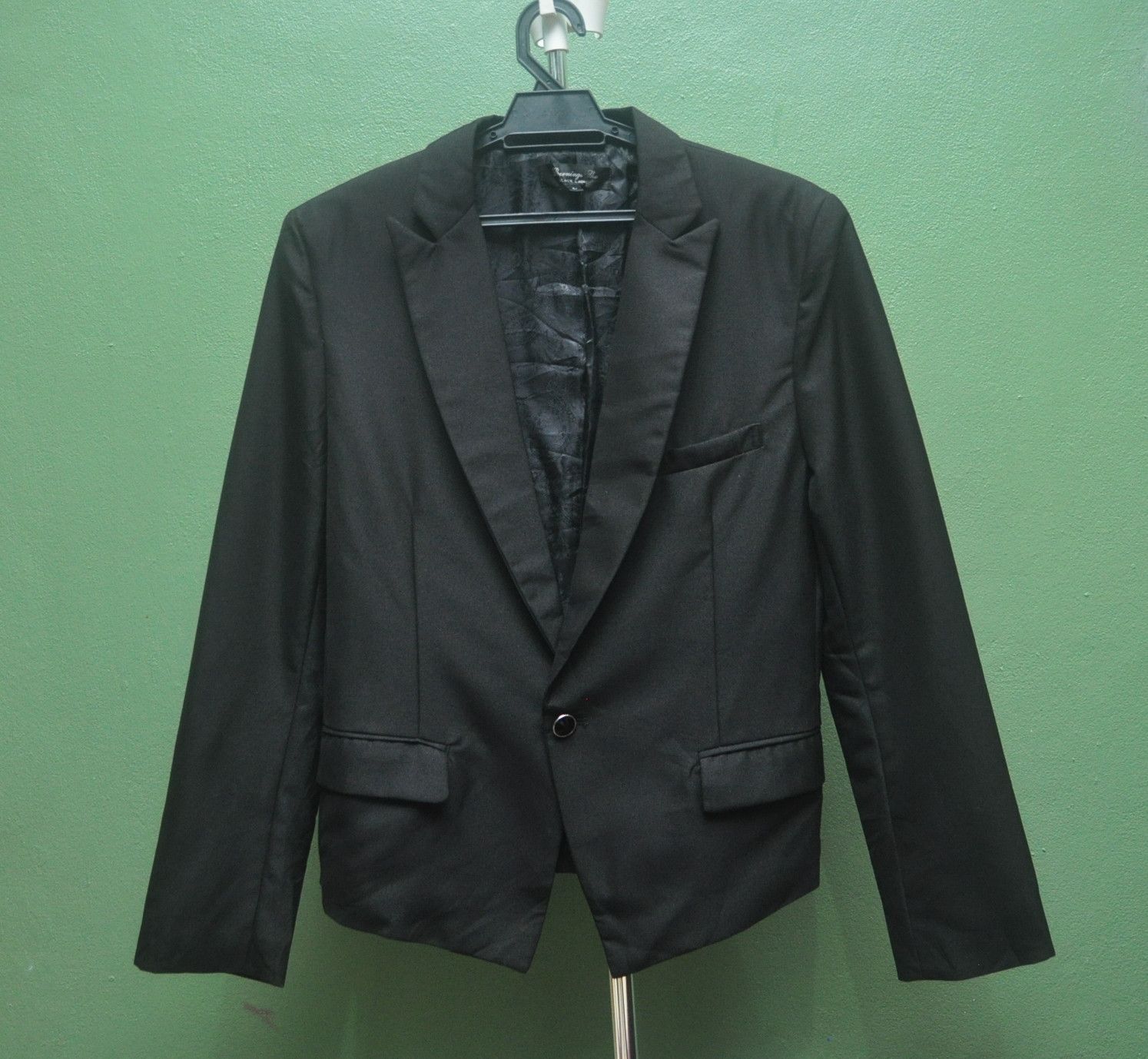 Japanese Brand × Vintage Vintage Berning Sho Skull Roses Blazer Designer Style Size M / US 6-8 / IT 42-44 - 2 Thumbnail