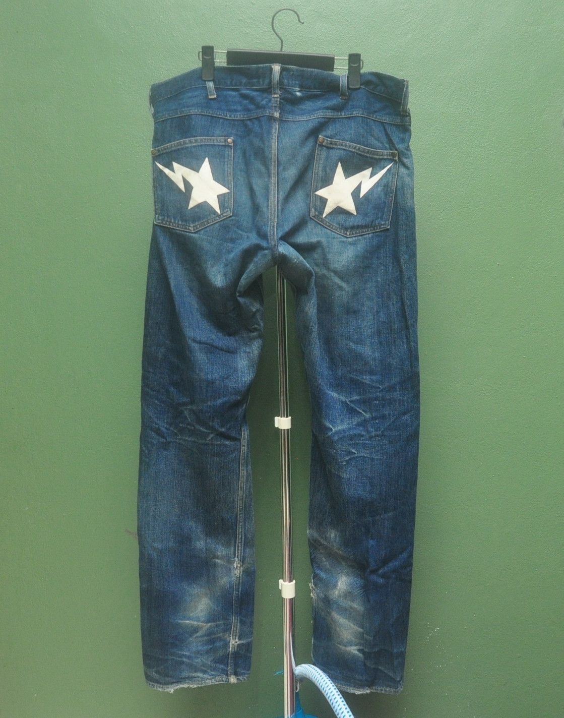 Bape Bapesta Denim Size US 38 / EU 54 - 1 Thumbnail