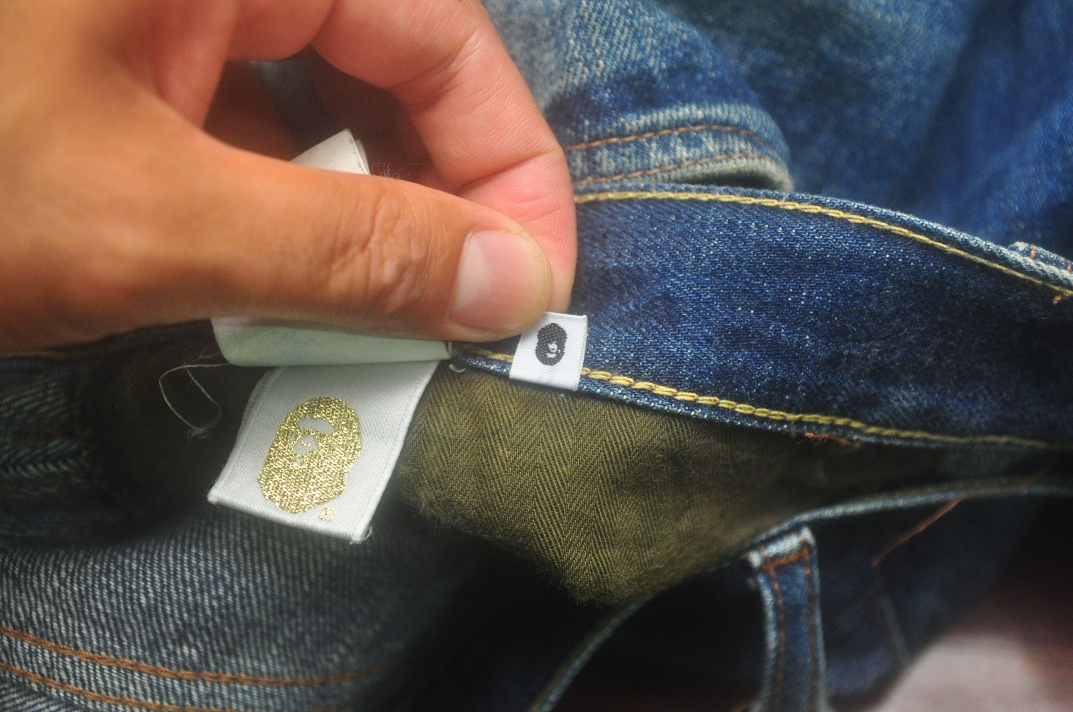 Bape Bapesta Denim Size US 38 / EU 54 - 16 Thumbnail