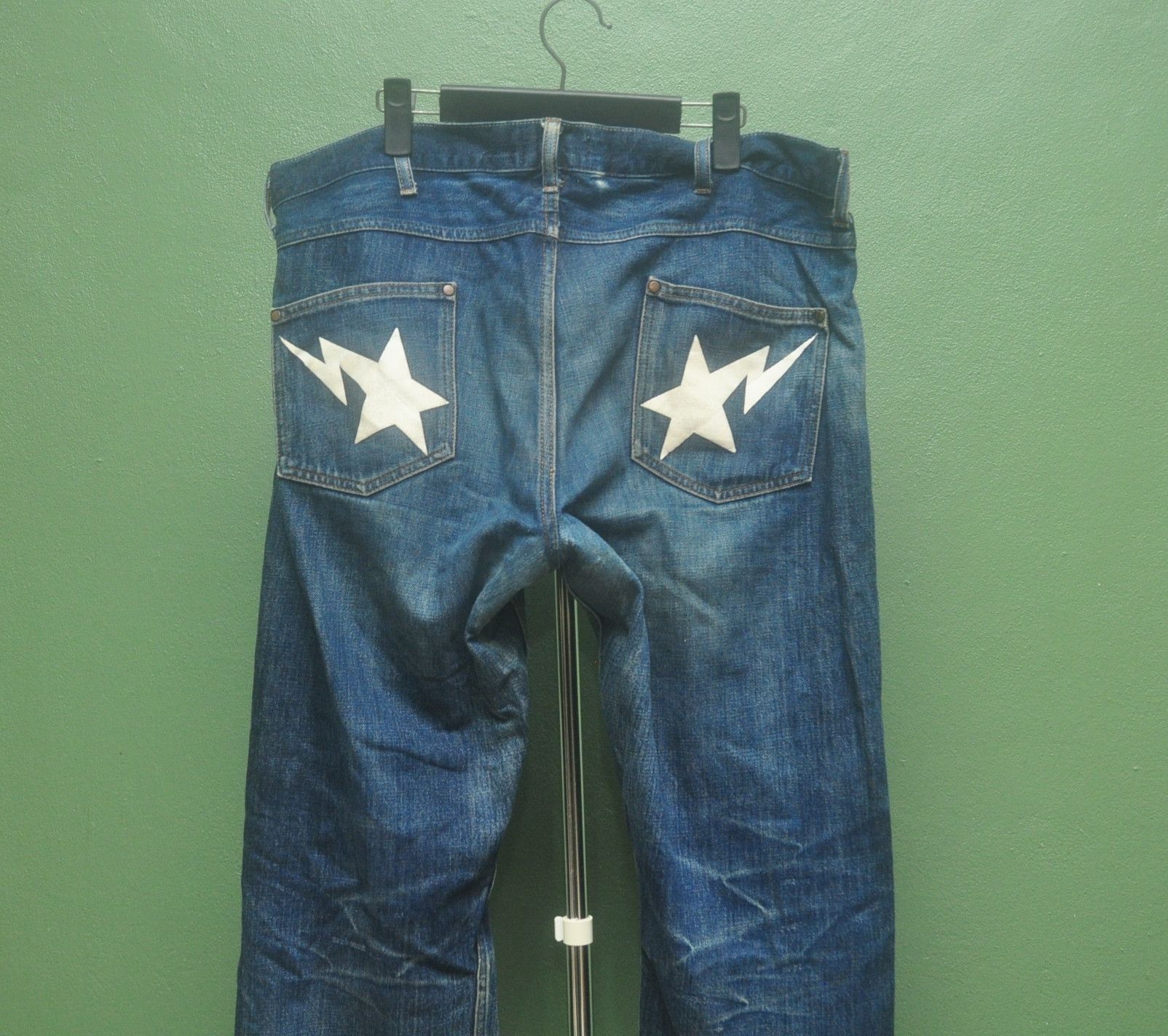 Bape Bapesta Denim Size US 38 / EU 54 - 8 Thumbnail