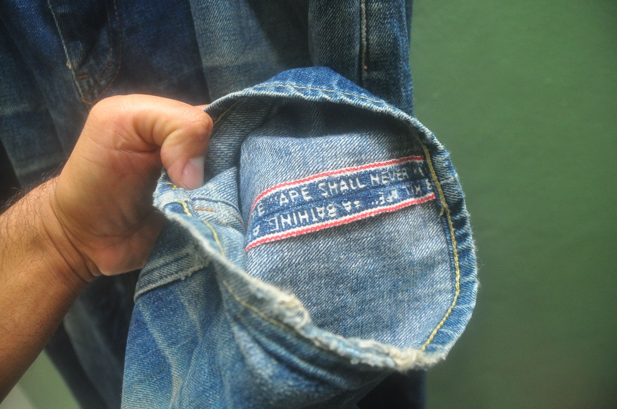 Bape Bapesta Denim Size US 38 / EU 54 - 7 Thumbnail